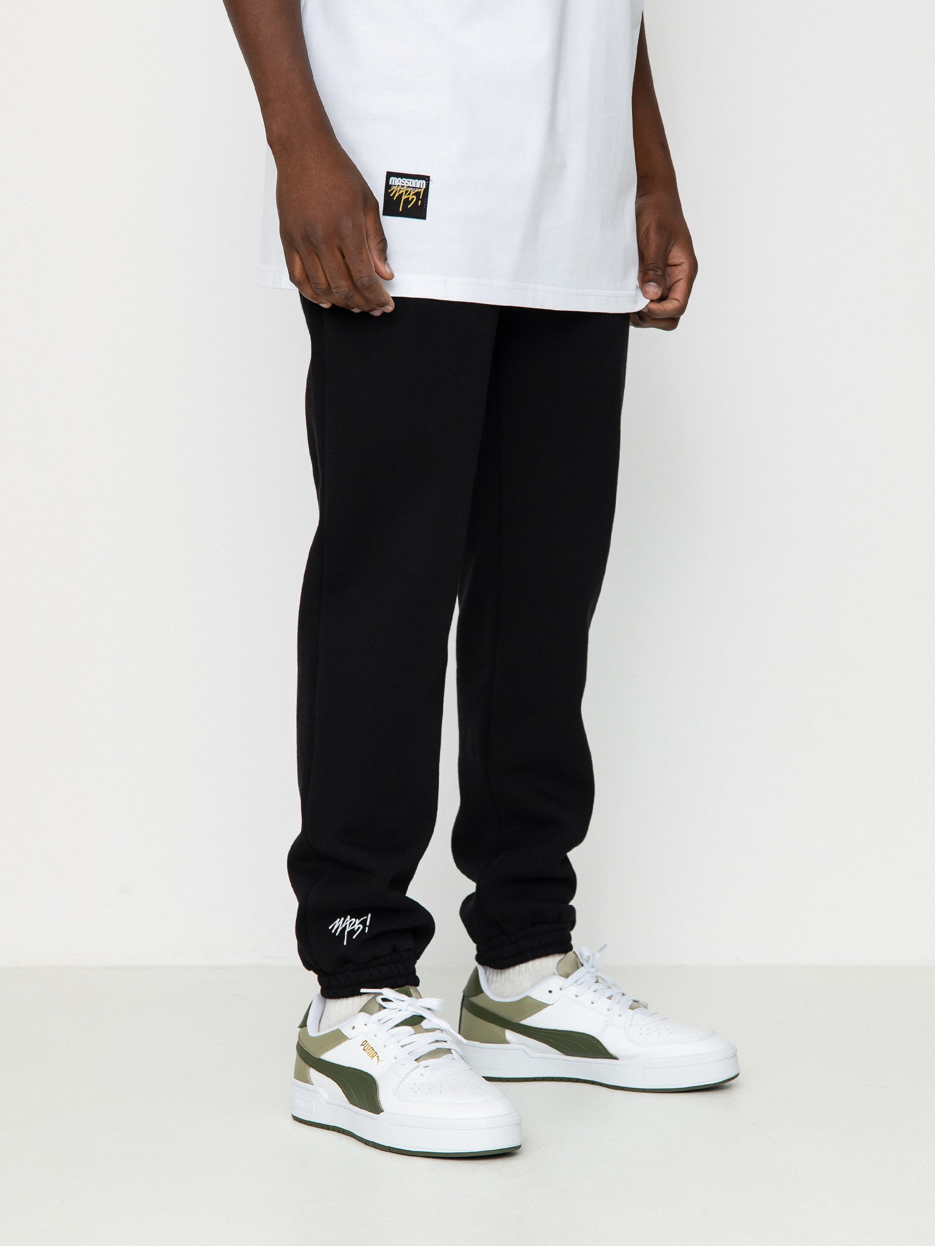 Spodnie MassDnm Signature Patch Sweatpants (black)