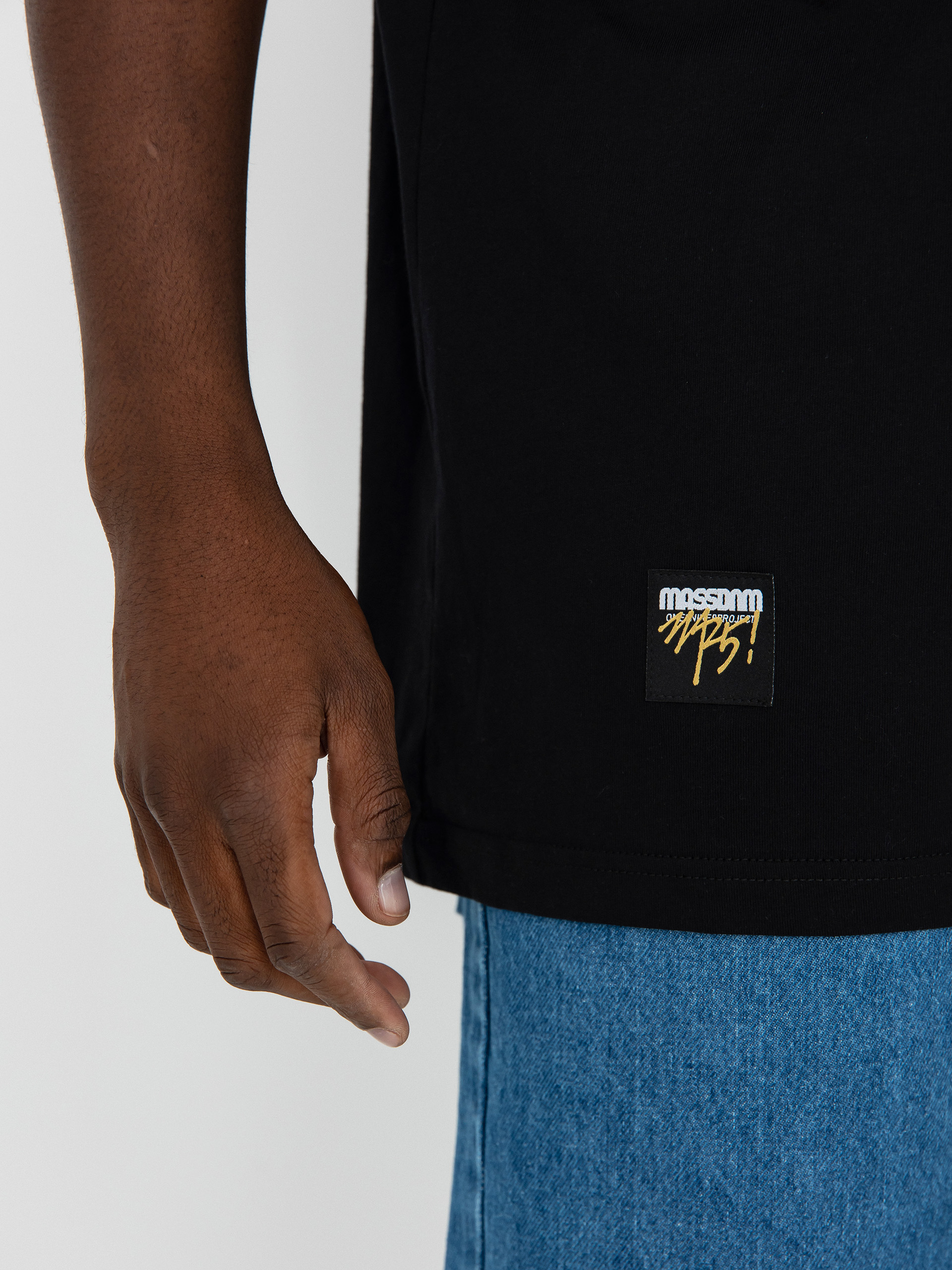 T-shirt MassDnm Signature Patch Pocket (black)