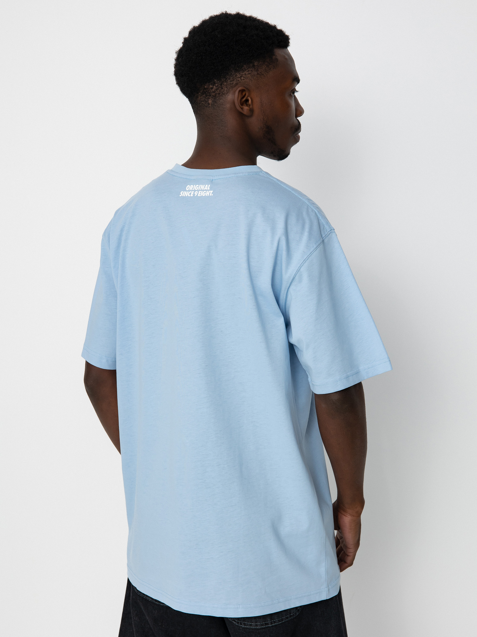 T-shirt MassDnm Signature Medium Logo (light blue)