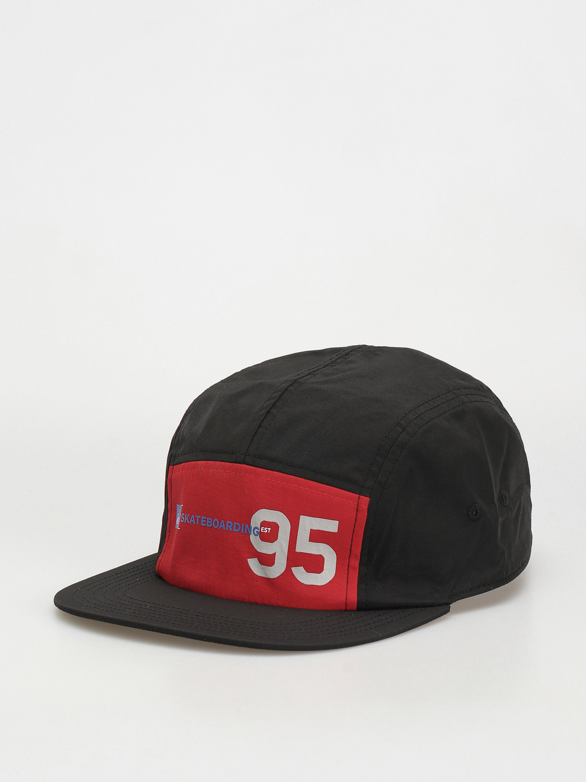 Czapka z daszkiem eS 95 Camper Hat (black/red)