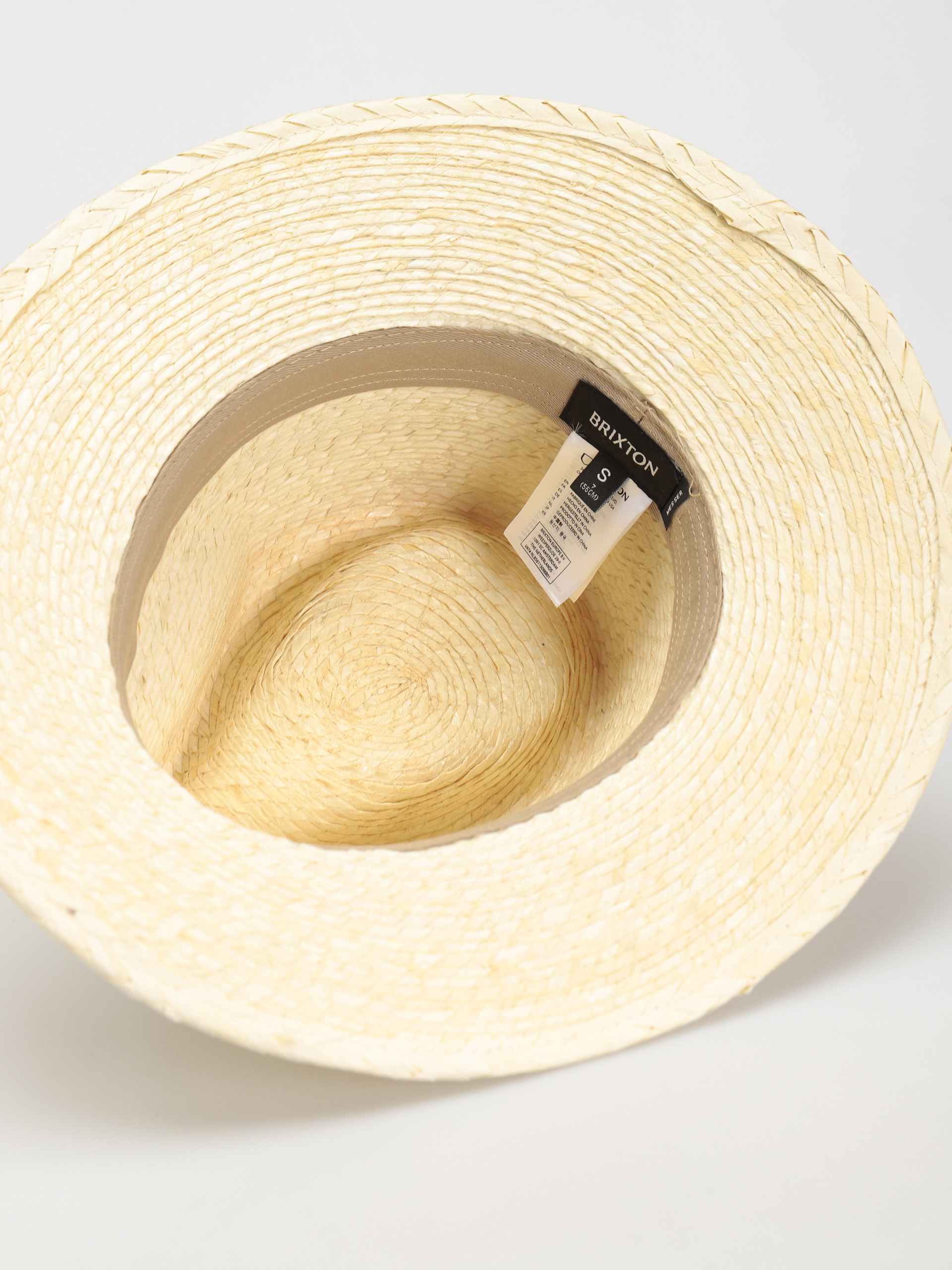 Kapelusz Brixton Messer Western Straw Fedora (natural)