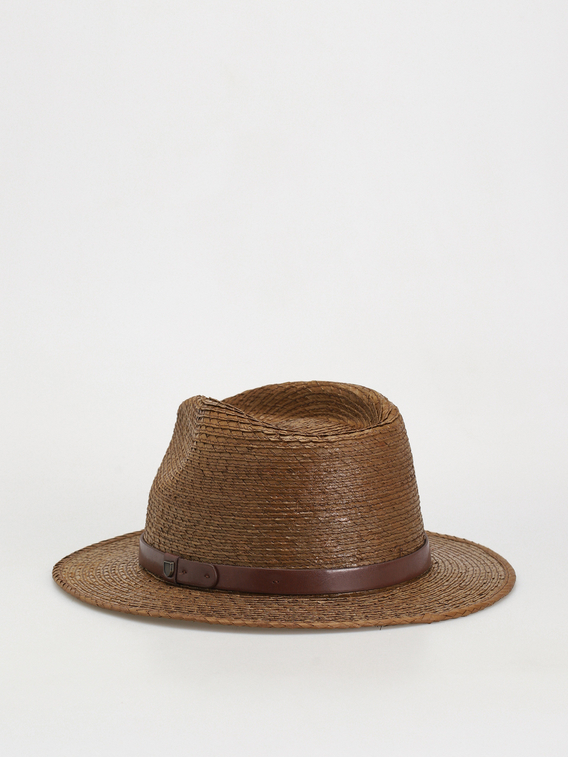Kapelusz Brixton Messer Straw Fedora (toffee)