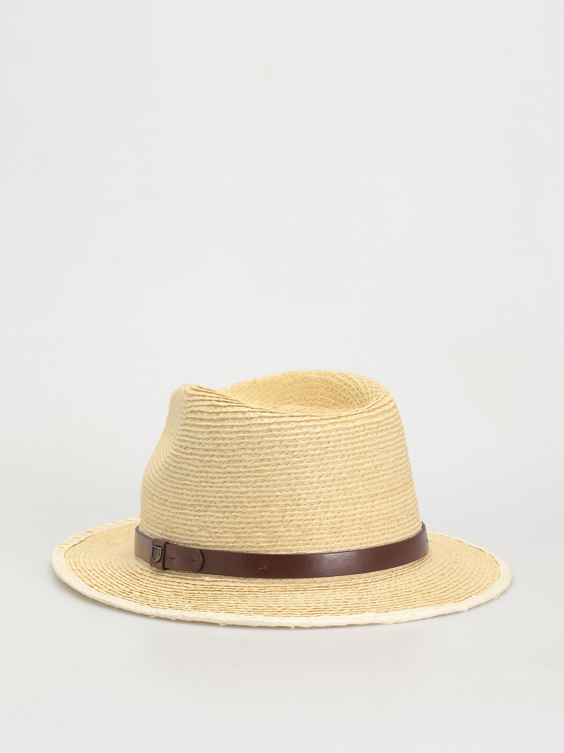 Kapelusz Brixton Messer Straw Fedora (natural/brown)