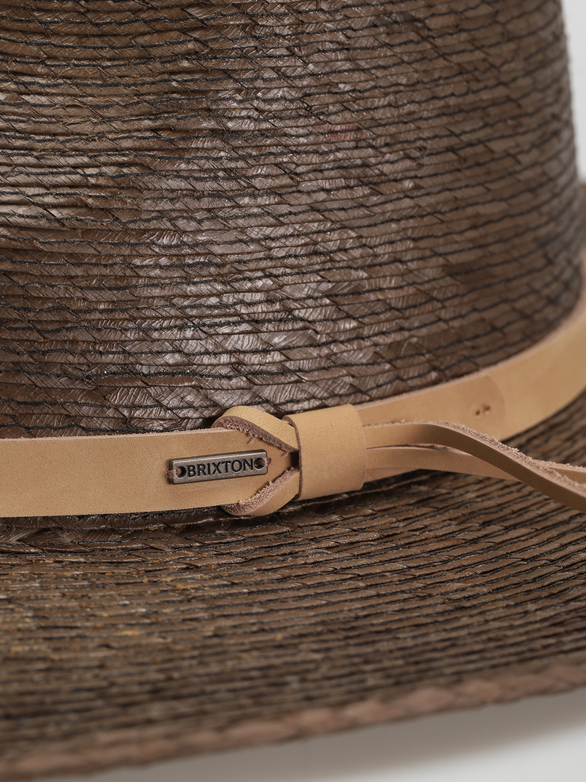 Kapelusz Brixton Field Proper Straw Hat (dark earth/natural)