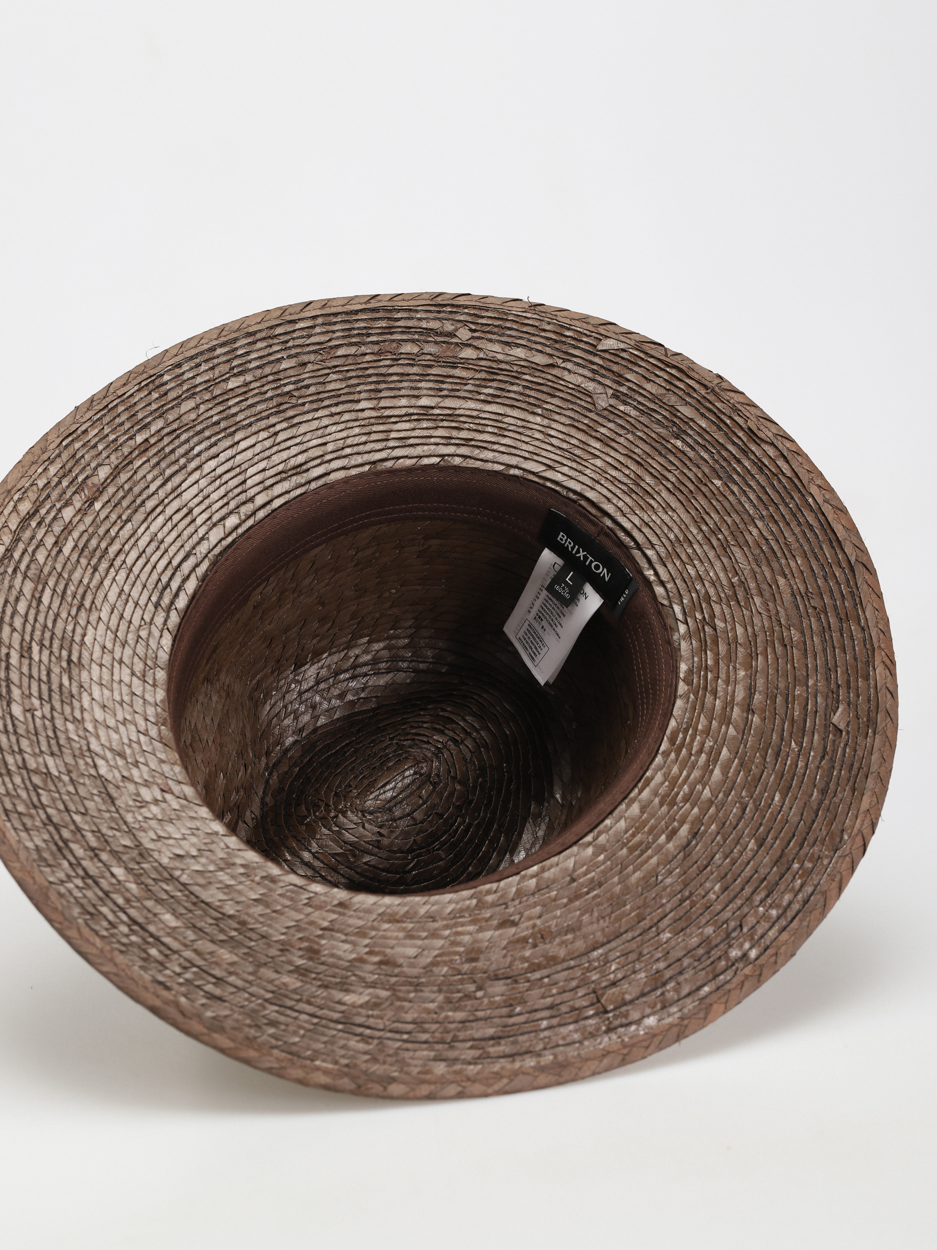 Kapelusz Brixton Field Proper Straw Hat (dark earth/natural)