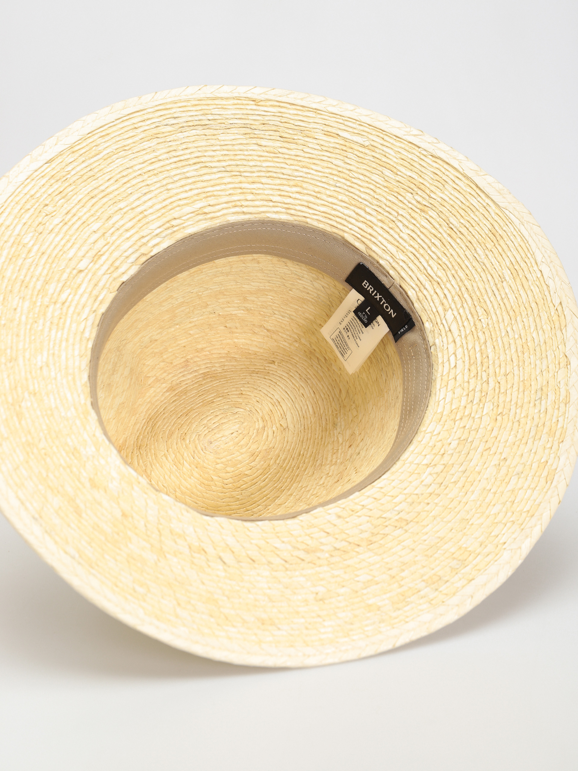 Kapelusz Brixton Field Proper Straw Hat (natural/brown)