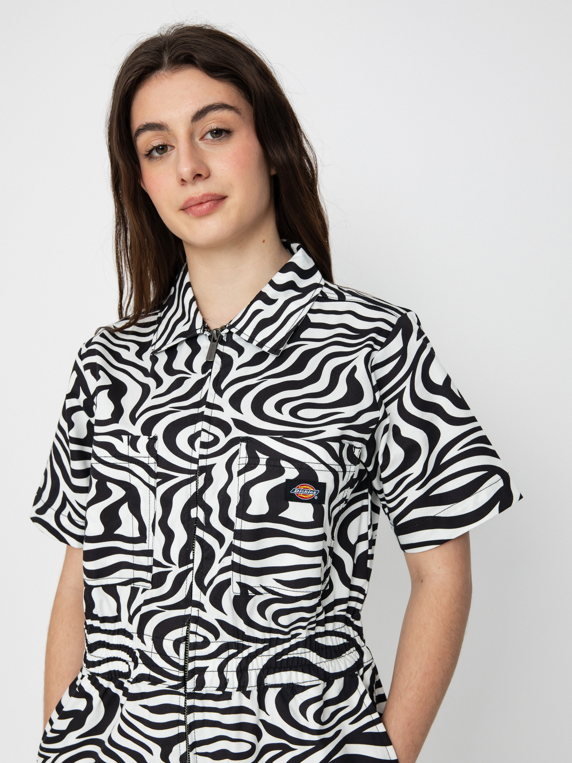 Damski Kombinezon Dickies Leesburg (cloud zebra)