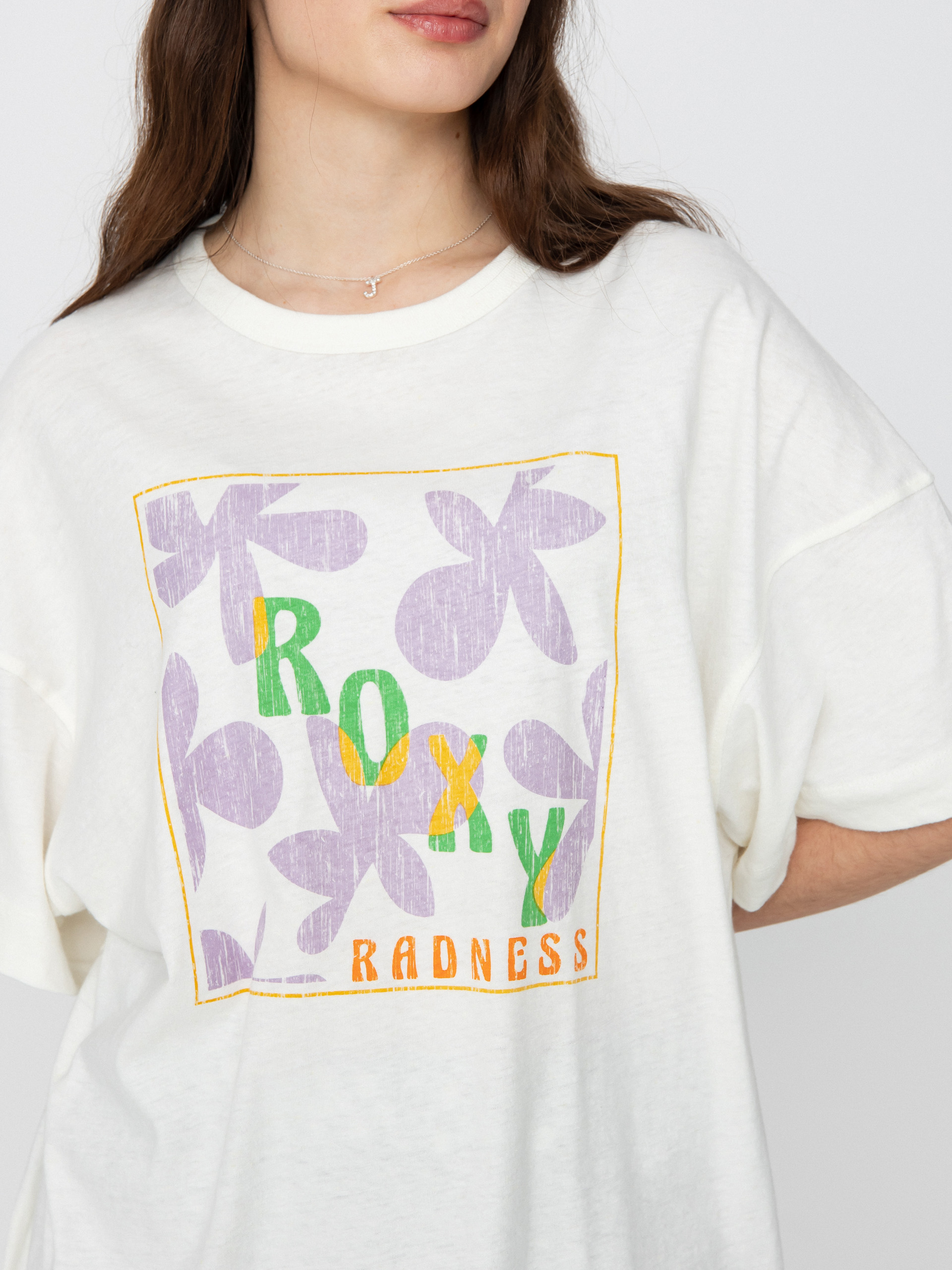 T-shirt Roxy Sweet Flowers Wmn (snow white)