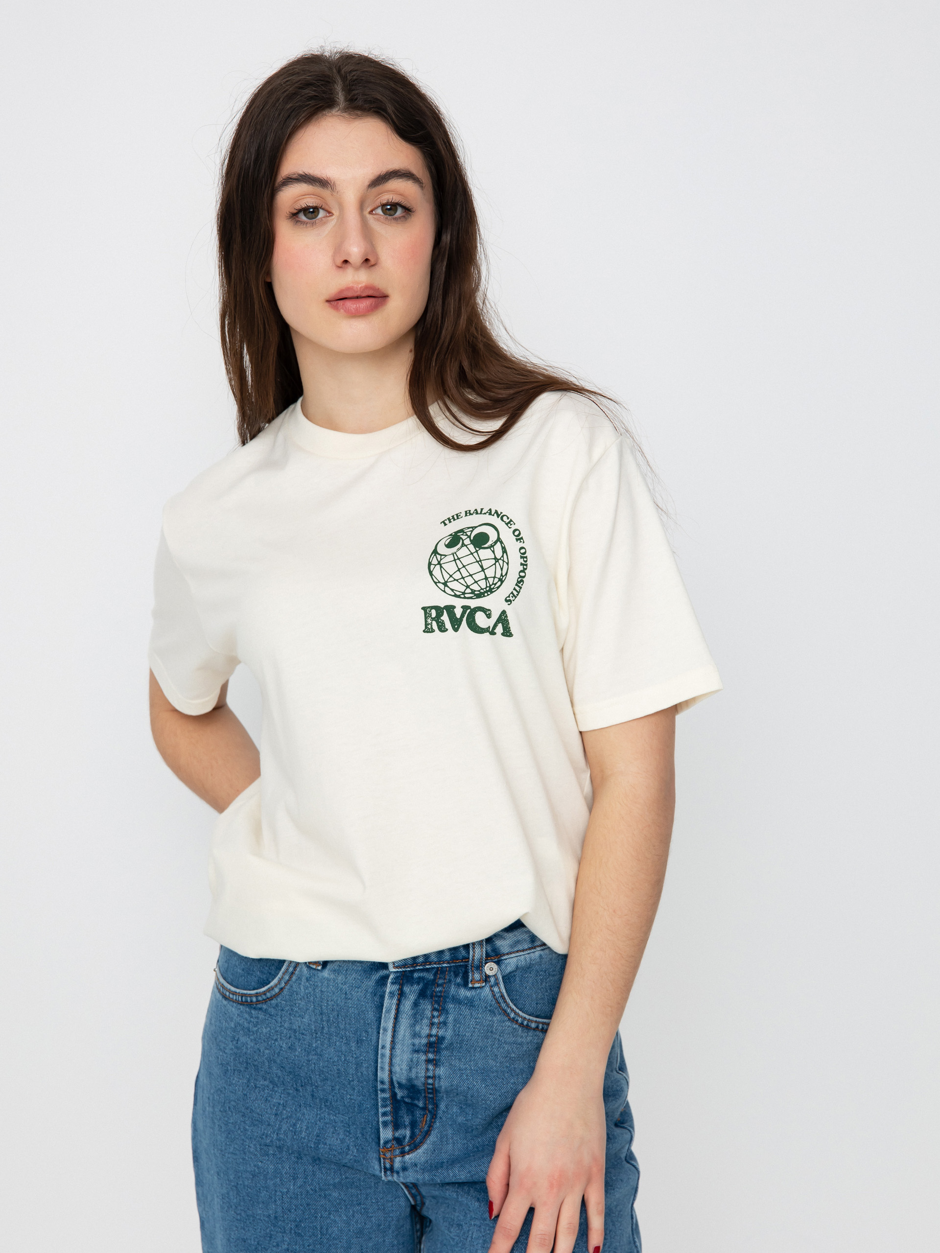 T-shirt RVCA Pet Cactus (antique white)