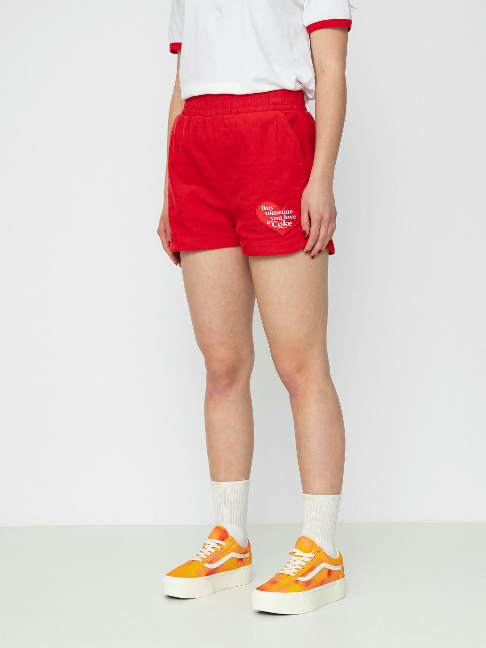 Szorty Brixton Coca-Cola Runner Wmn (cokered)