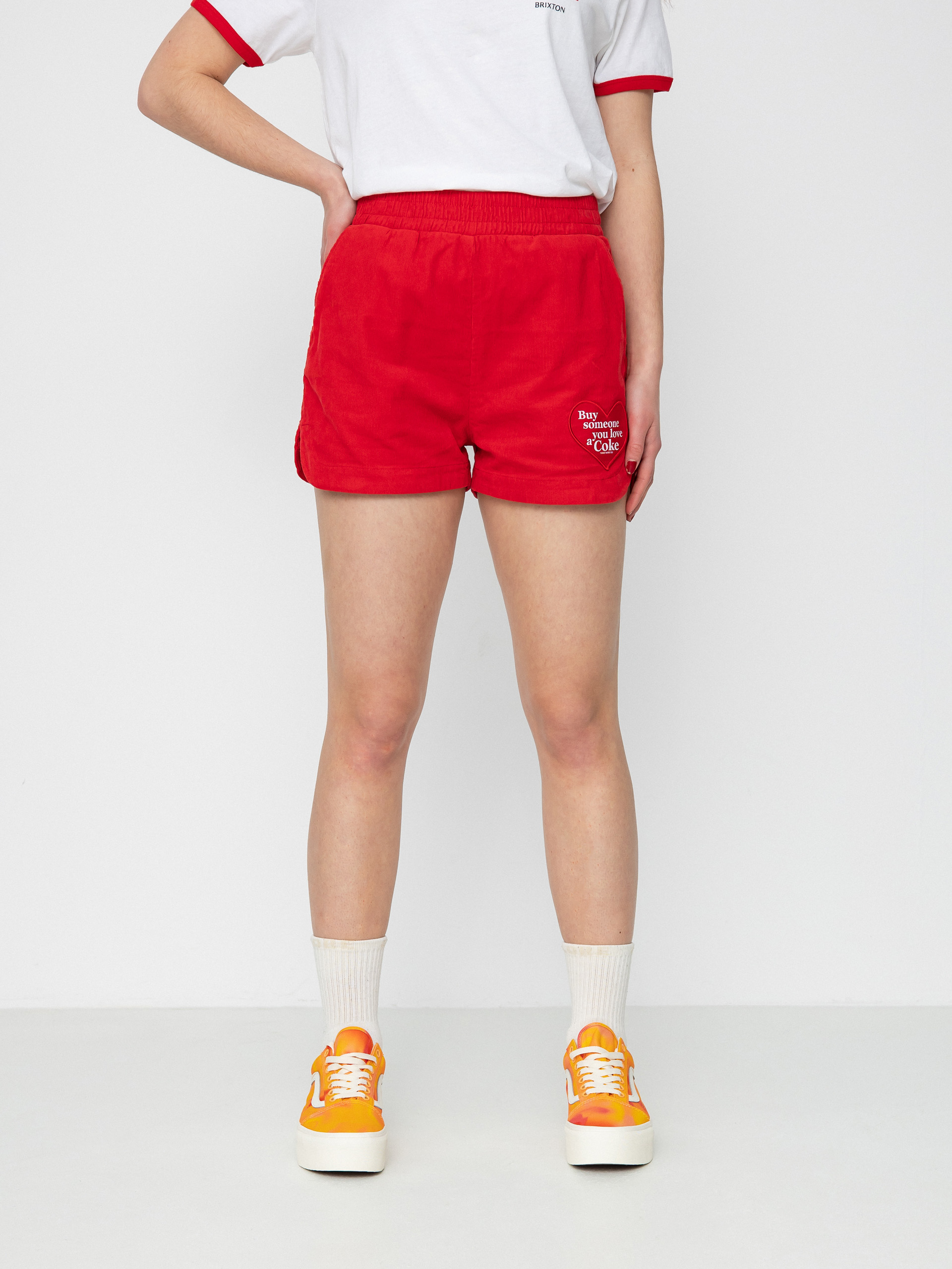 Szorty Brixton Coca-Cola Runner Wmn (cokered)