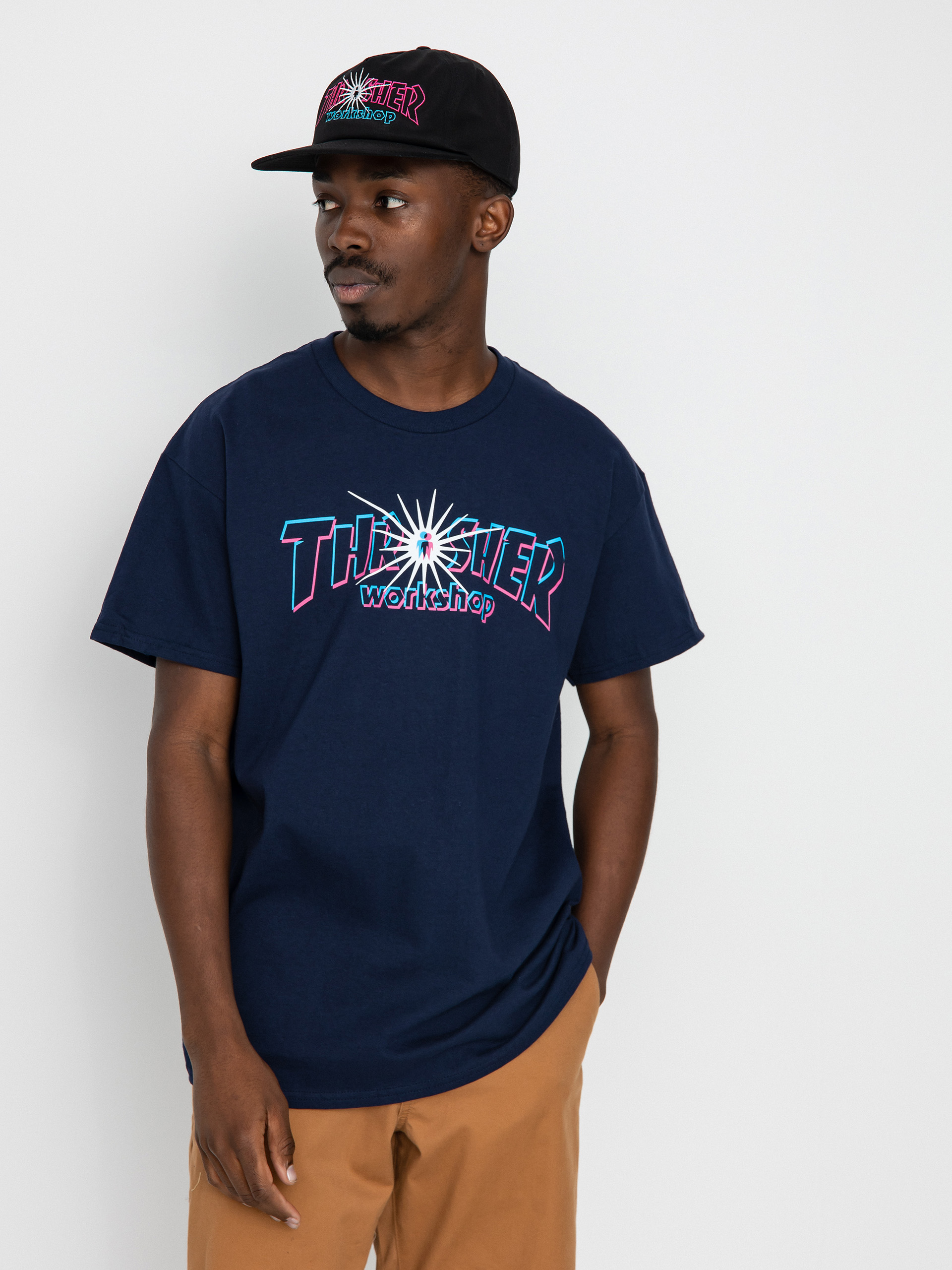 T-shirt Thrasher X Alien Workshop Nova (navy)