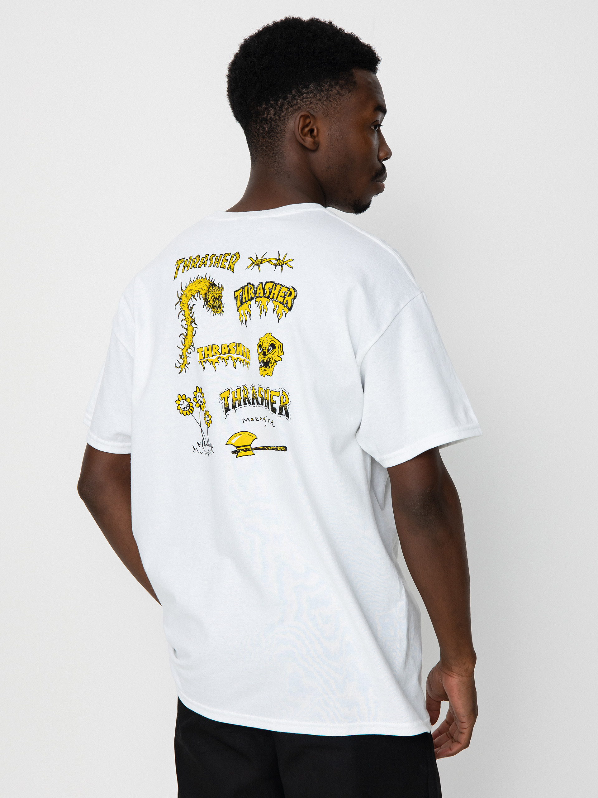 T-shirt Thrasher Barbarian (white)