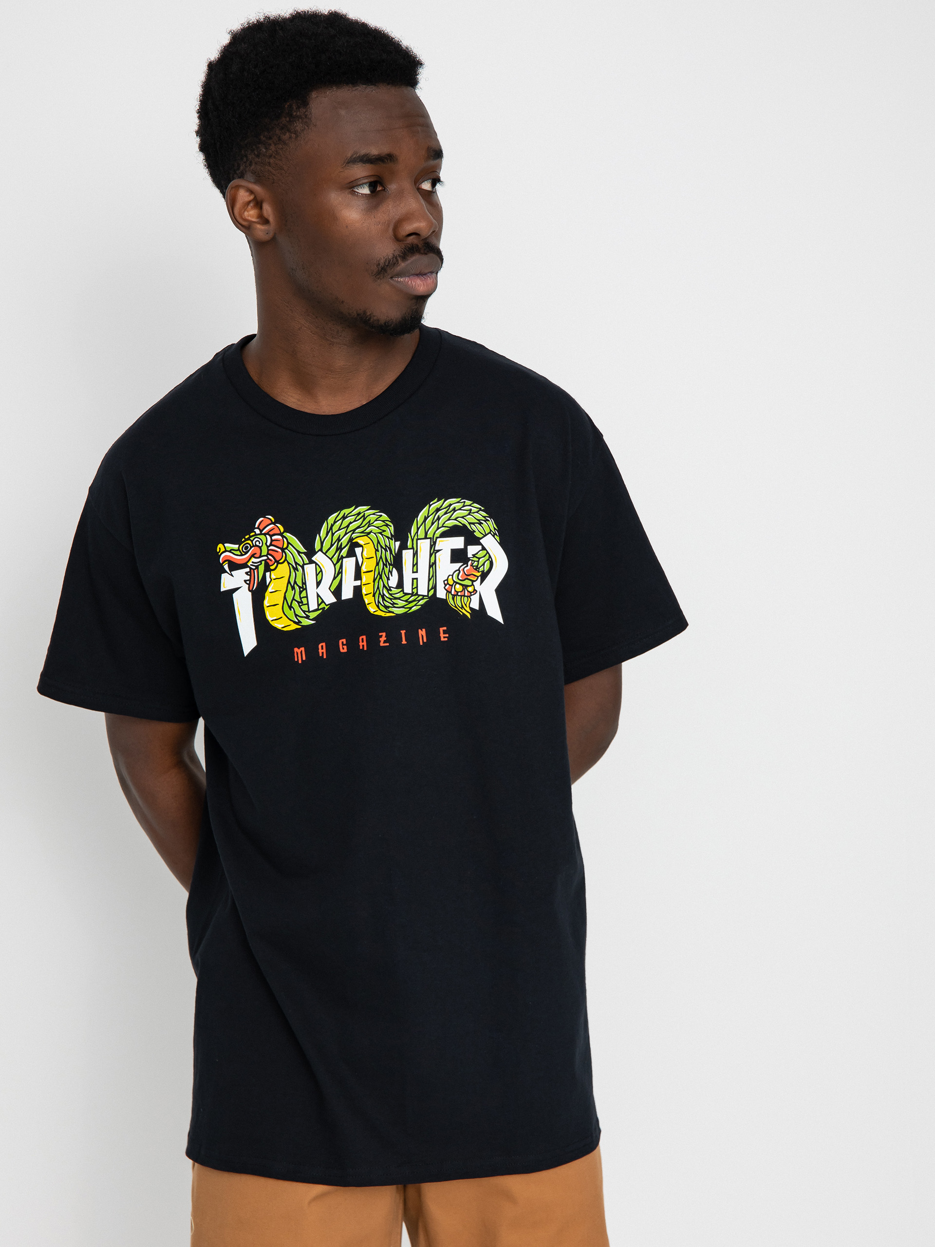 T-shirt Thrasher Aztec (black)