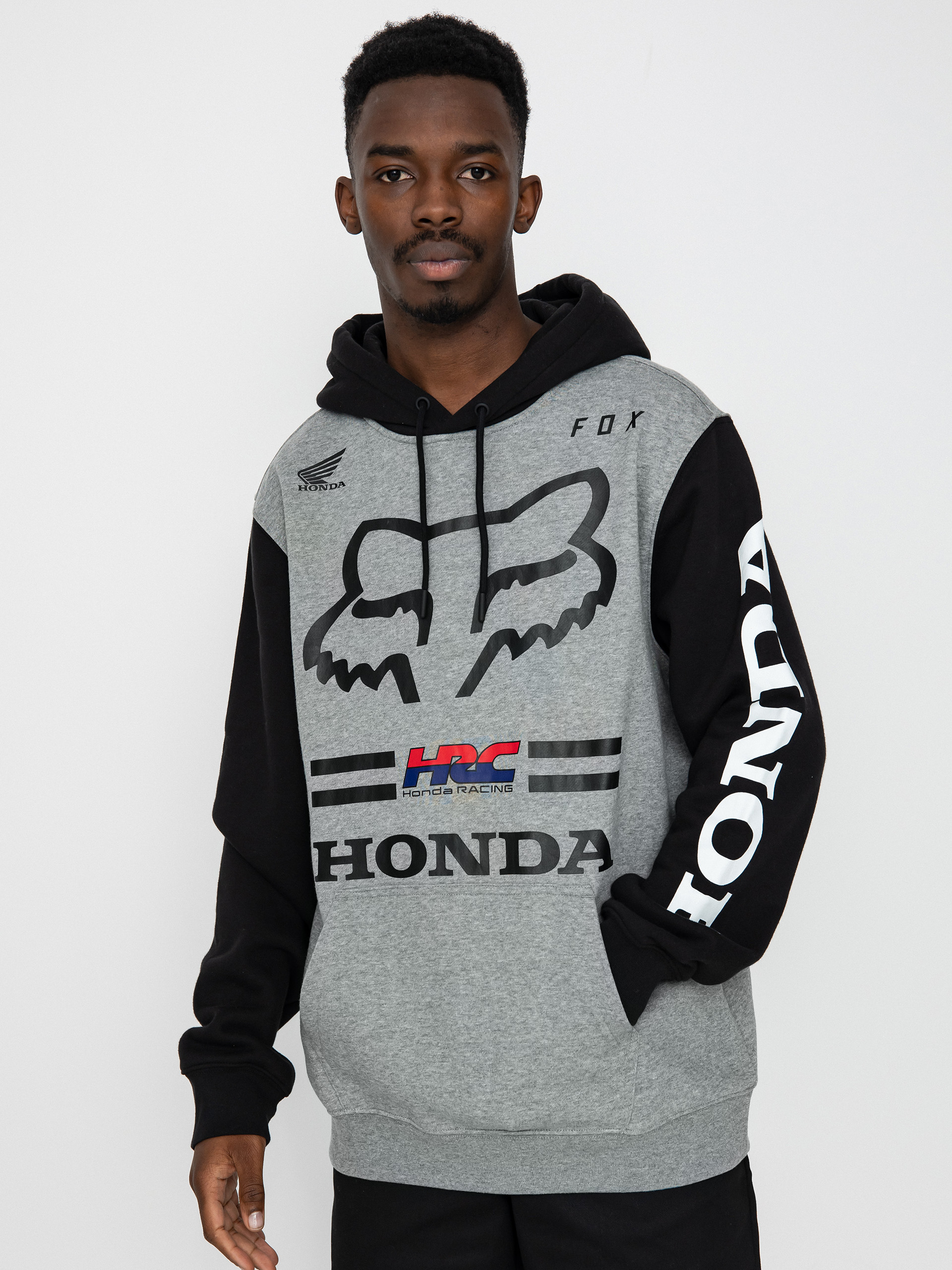 Bluza z kapturem Fox Honda HD (heather graphite)