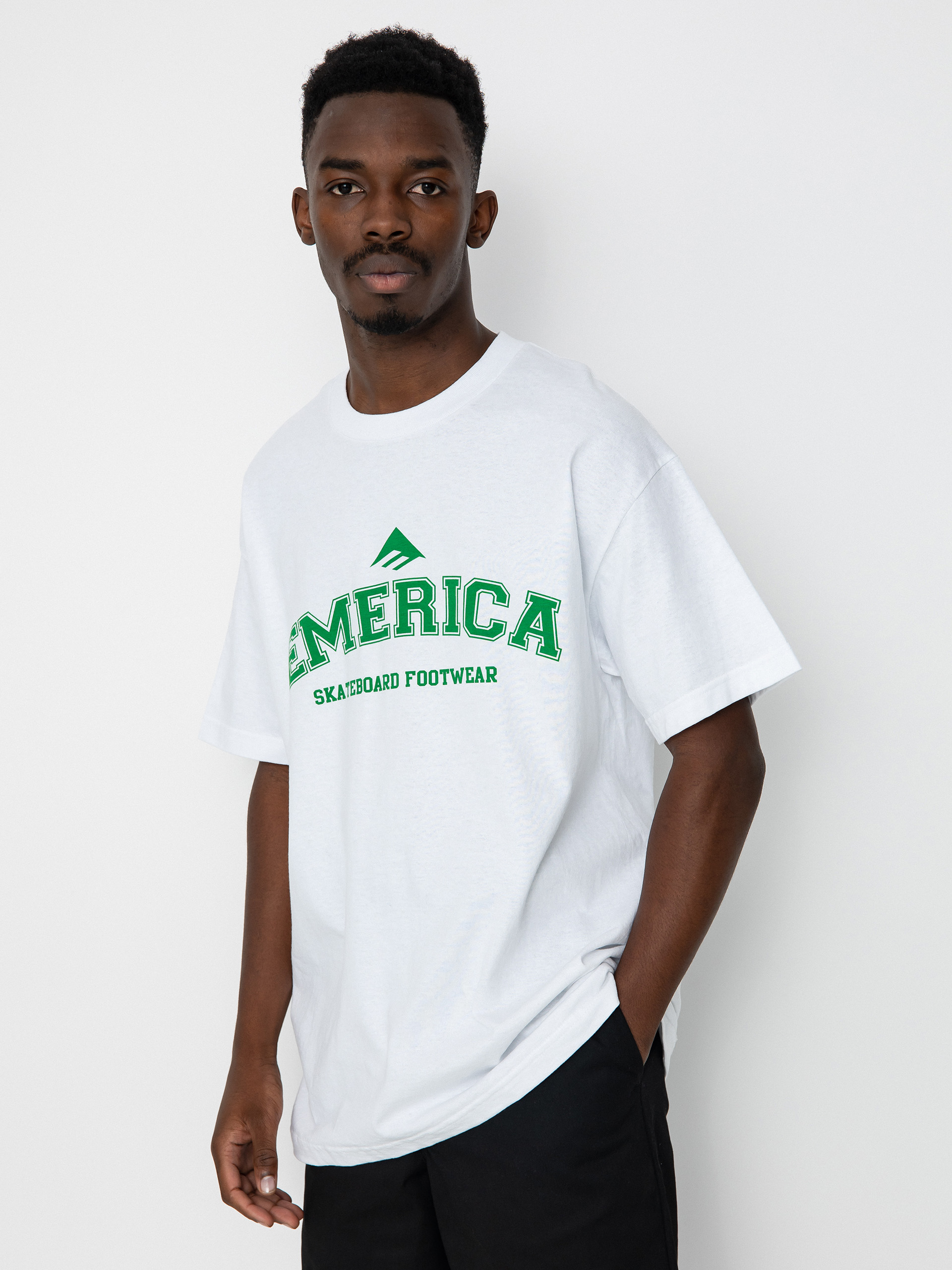 T-shirt Emerica Collegiate (white)