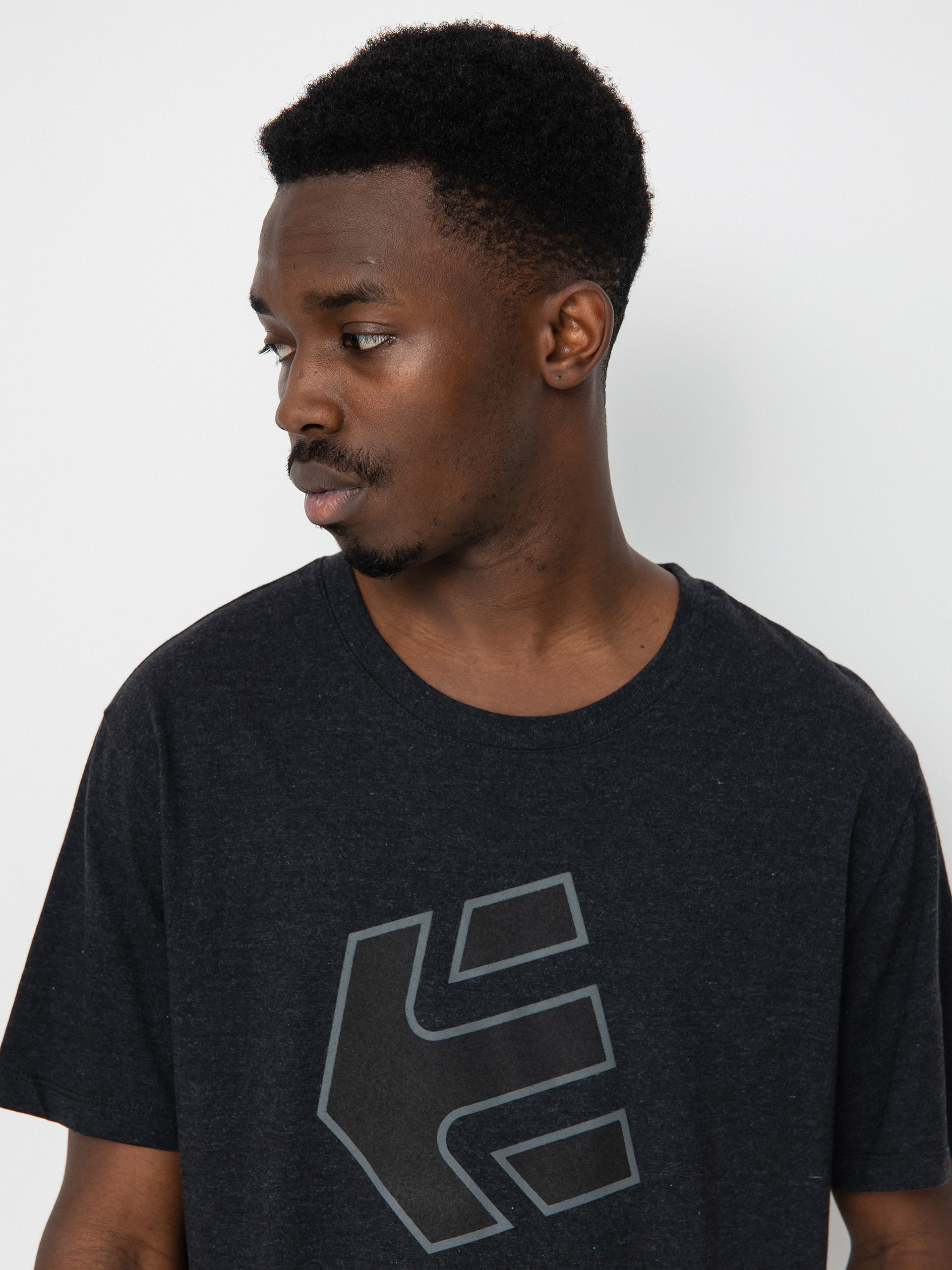 T-shirt Etnies Crank Tech (black/charcoal)