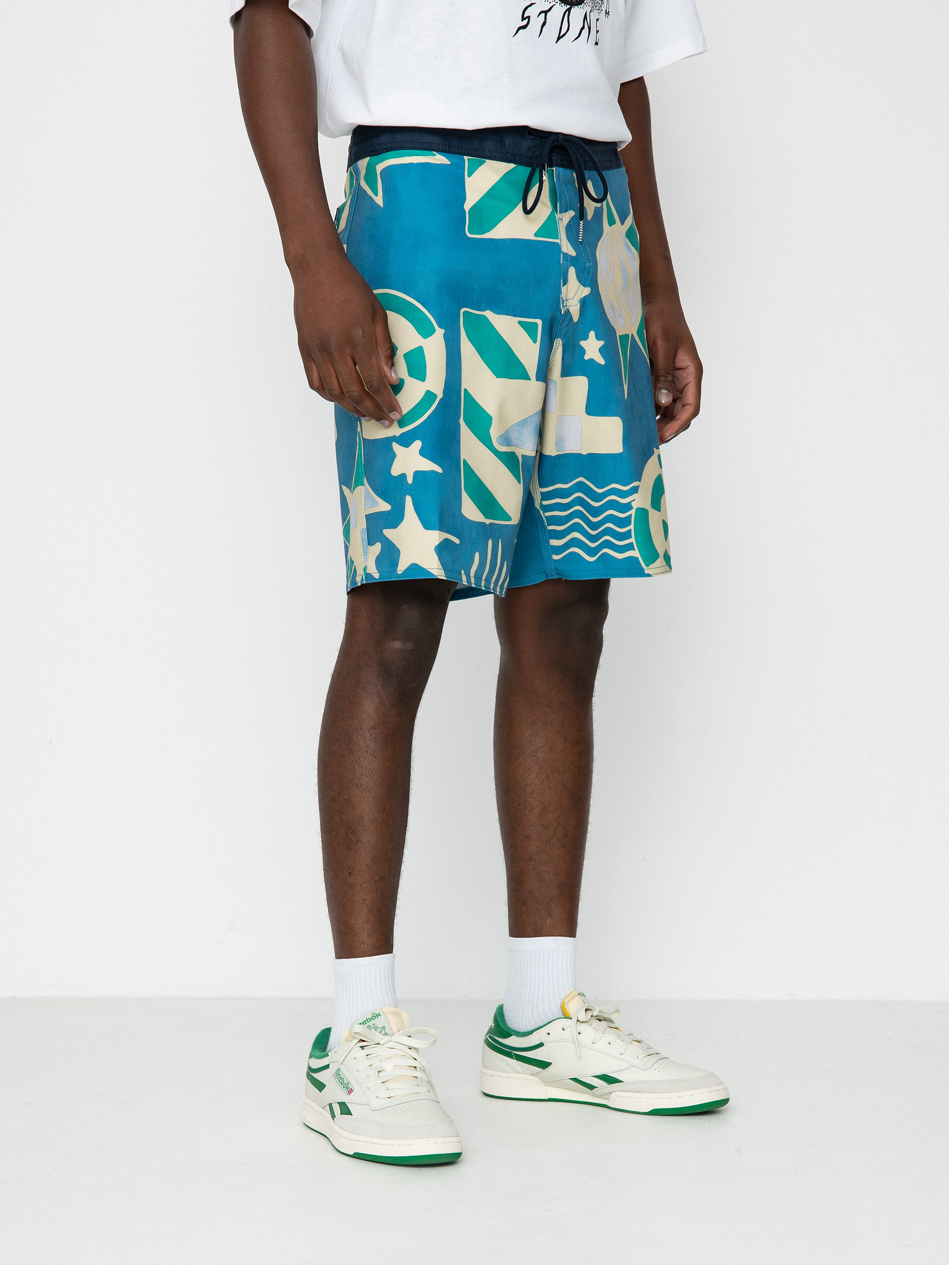 Boardshorty Volcom Geo Stoney 19 (aged indigo)