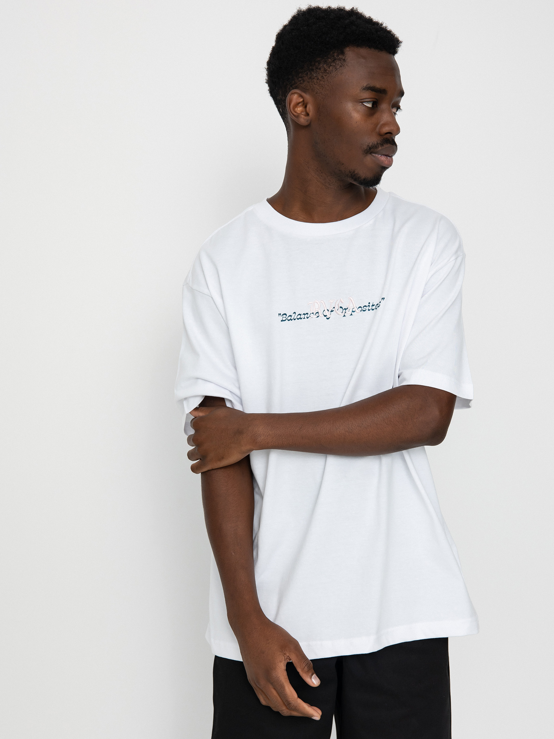 T-shirt RVCA Balance Stacks (white)