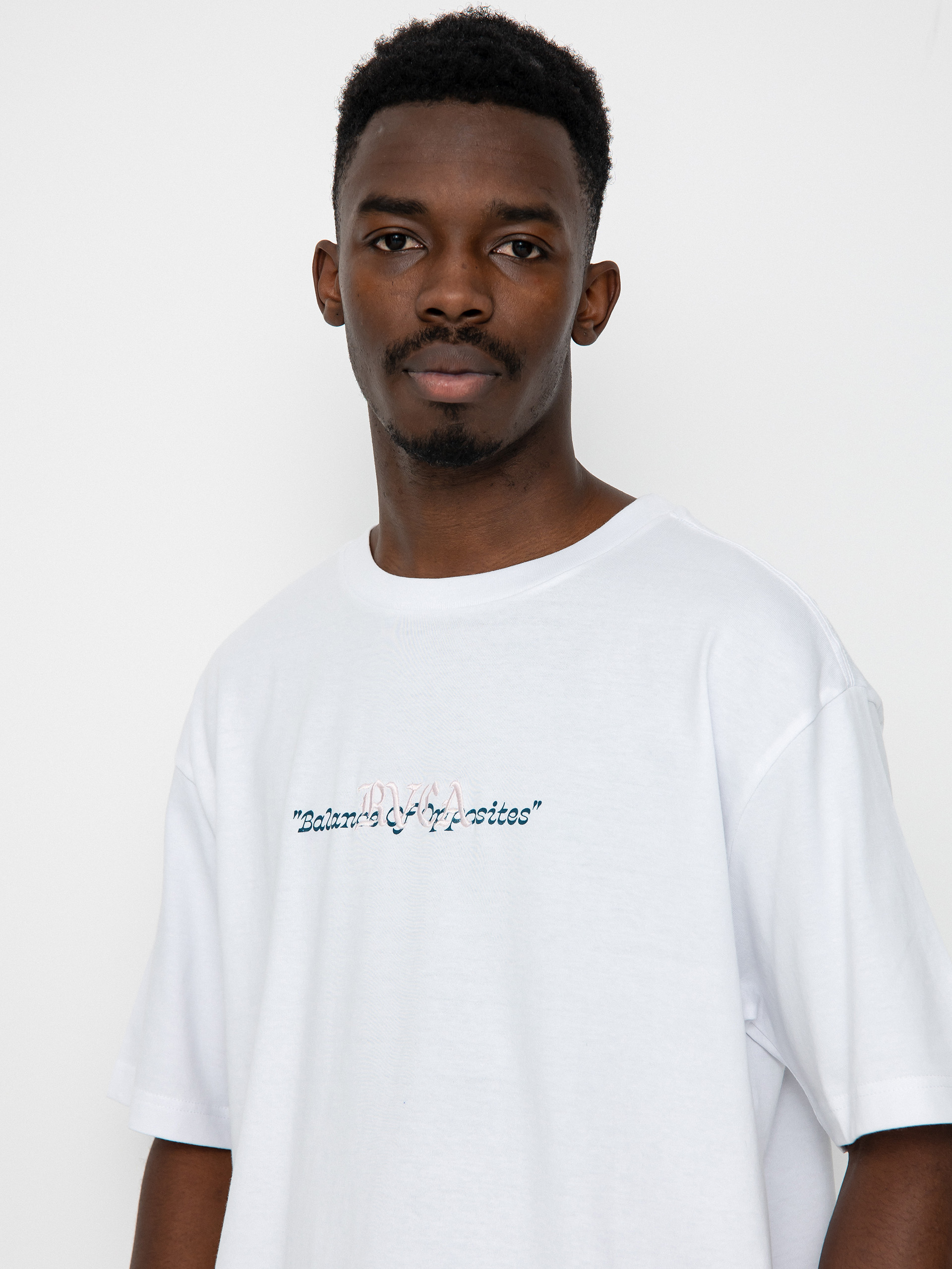 T-shirt RVCA Balance Stacks (white)