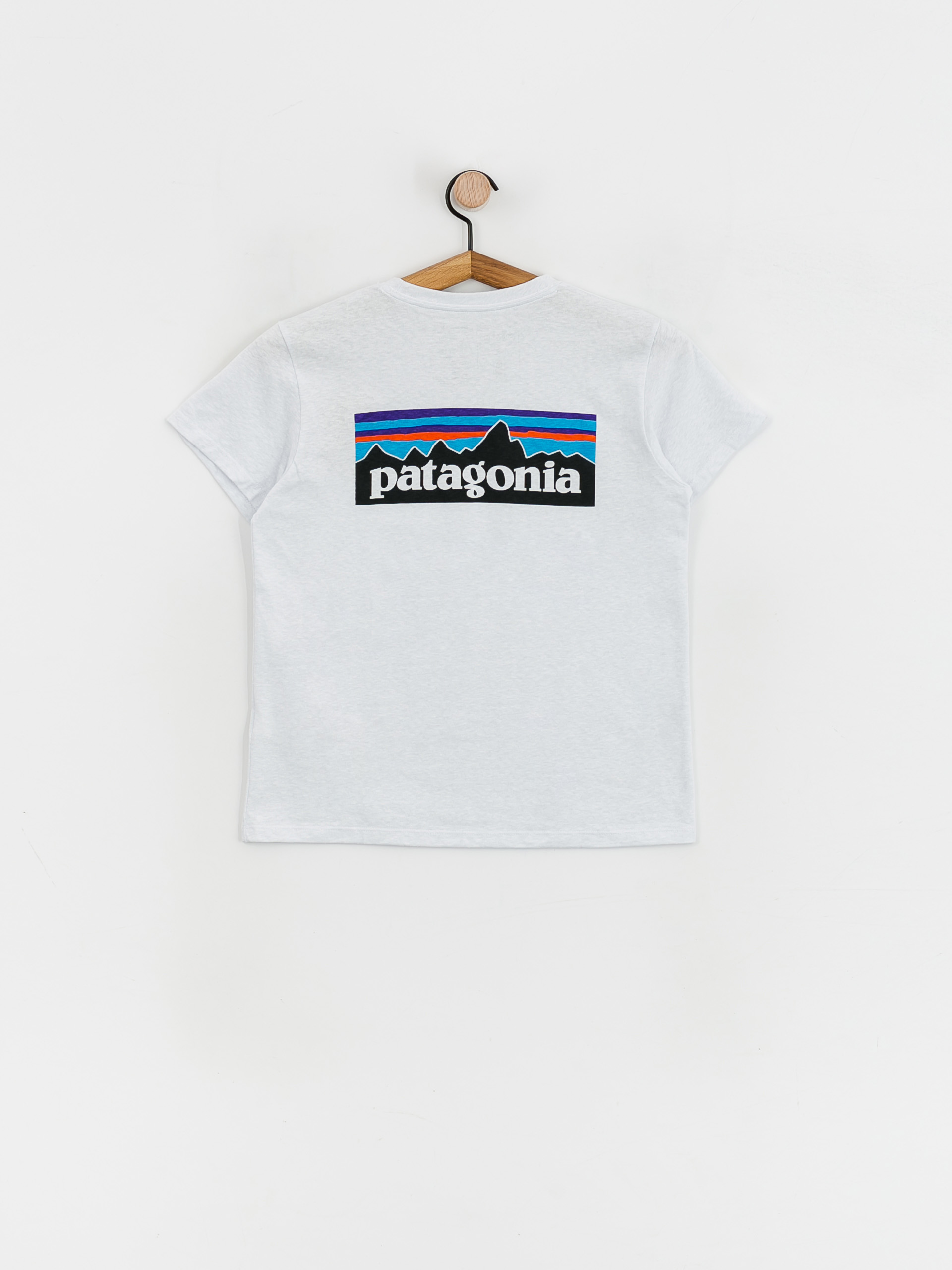 T-shirt Patagonia P 6 Logo Responsibili Wmn (white)