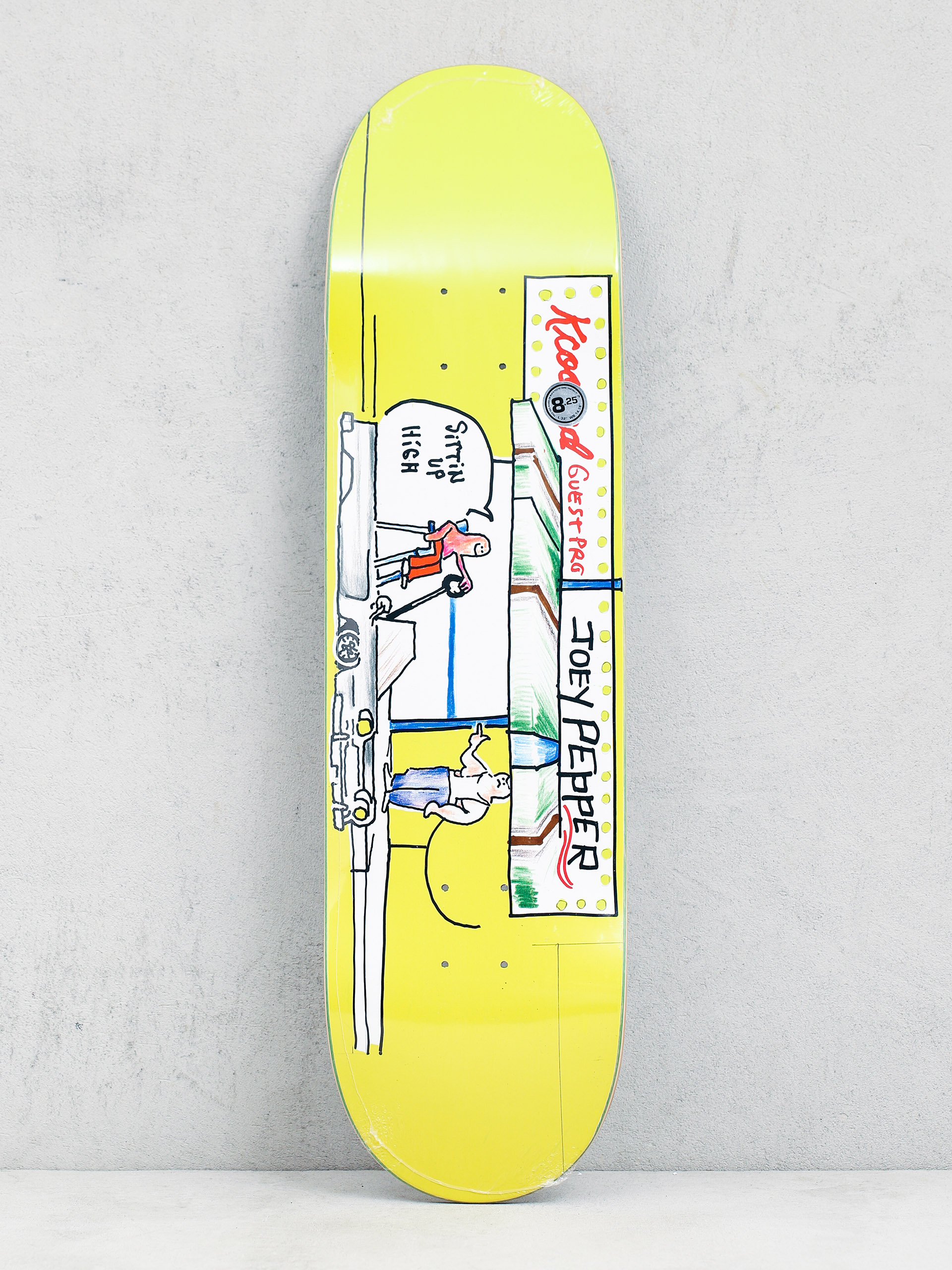 Deck Krooked Pepper Guest Pro (yellow)
