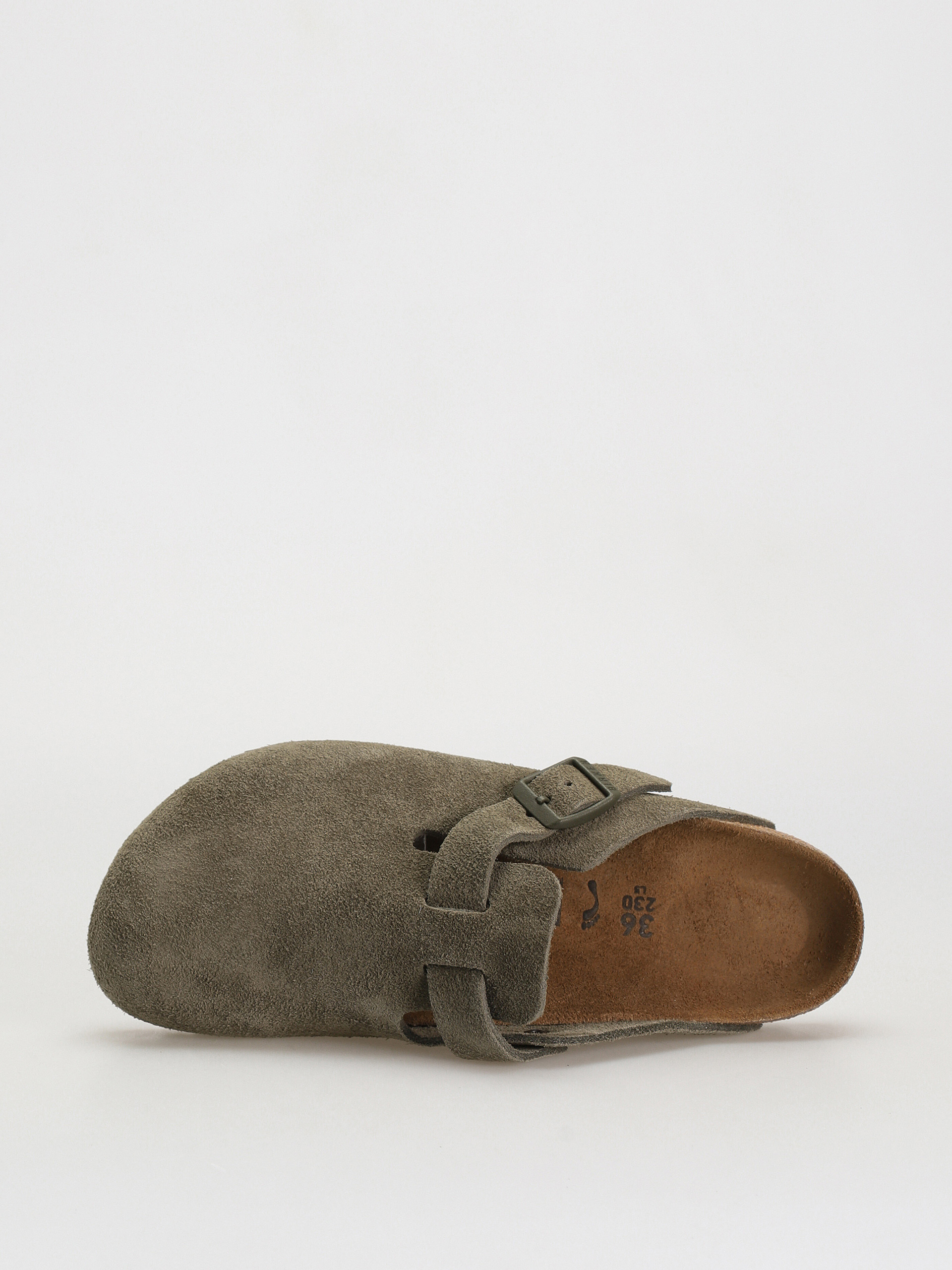 Klapki Birkenstock Boston Suede Narrow Wmn (modern suede thyme)