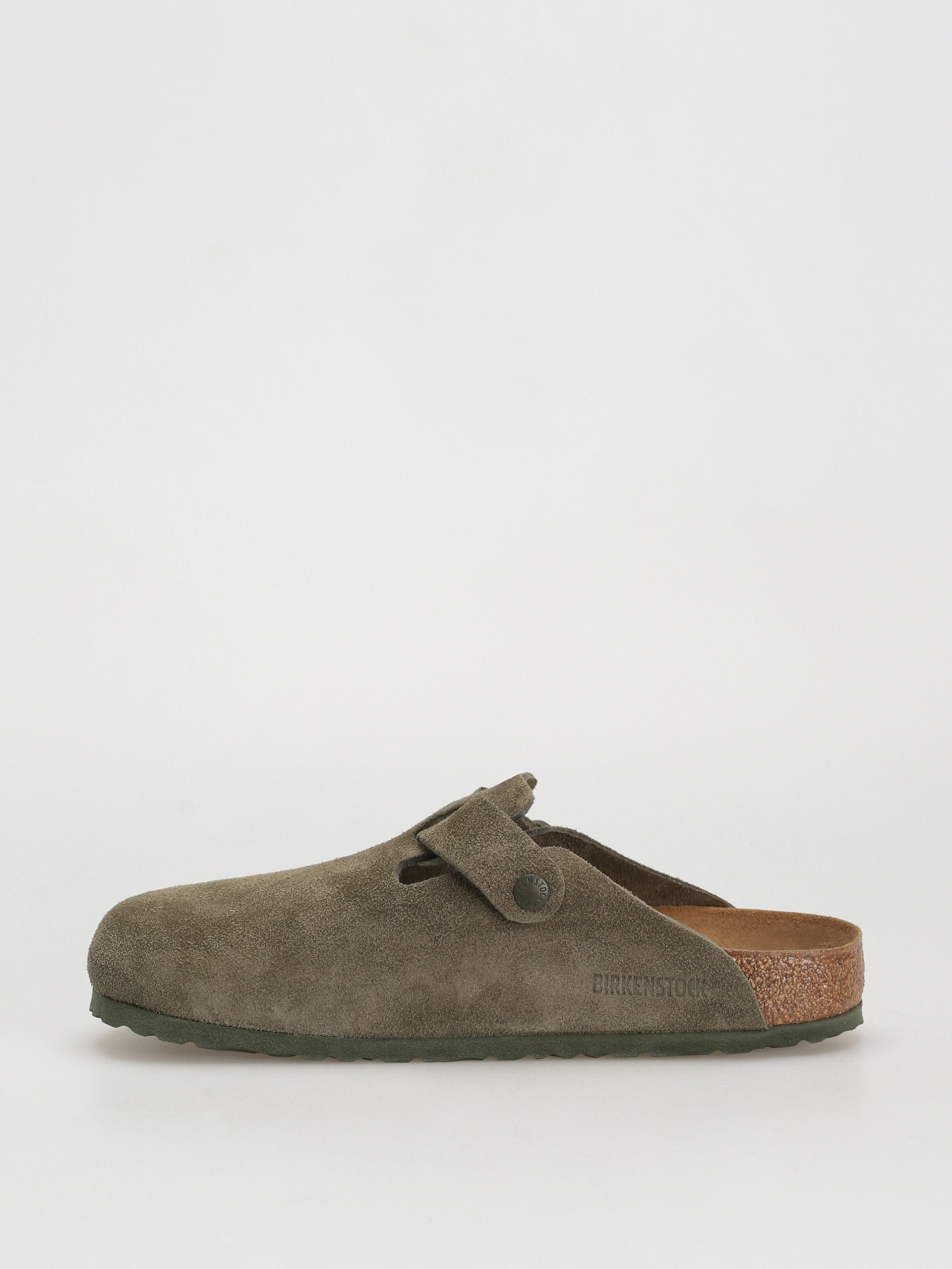 Klapki Birkenstock Boston Suede Regular (modern suede thyme)