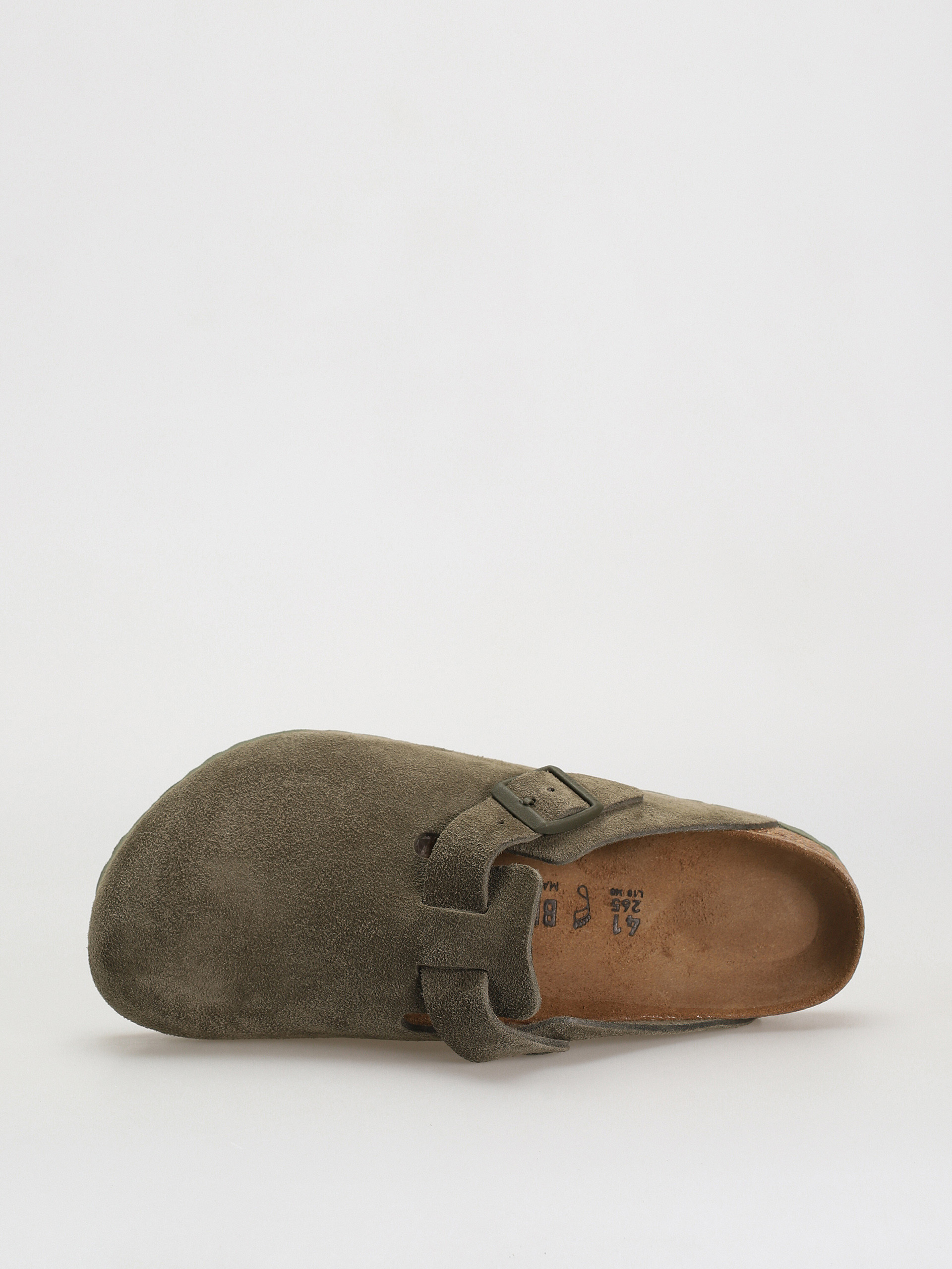 Klapki Birkenstock Boston Suede Regular (modern suede thyme)