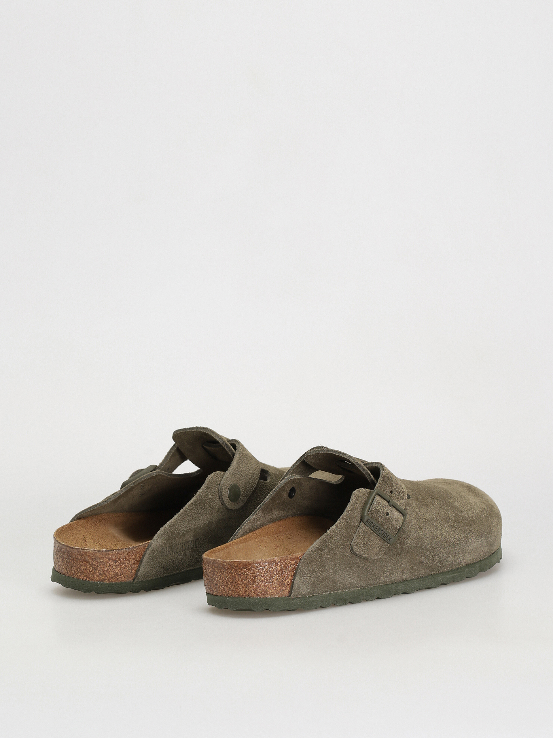 Klapki Birkenstock Boston Suede Regular (modern suede thyme)