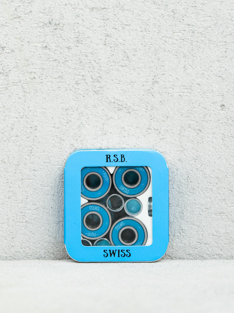 Łożyska Rock Star Bearings 8 Pack Metal Swiss Bearings (silver/blue)