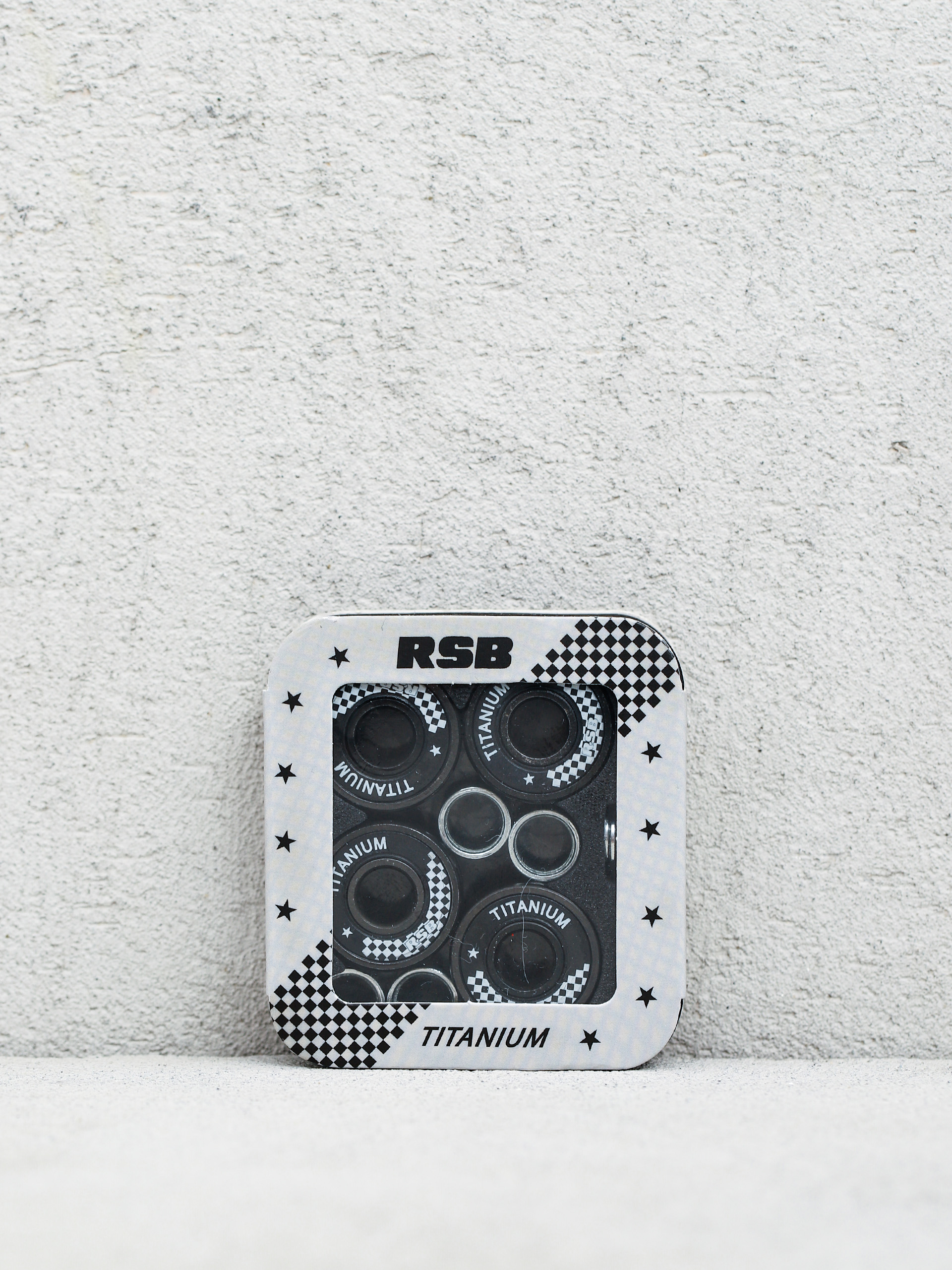 Łożyska Rock Star Bearings 8 Pack Titanium Bearings (black)