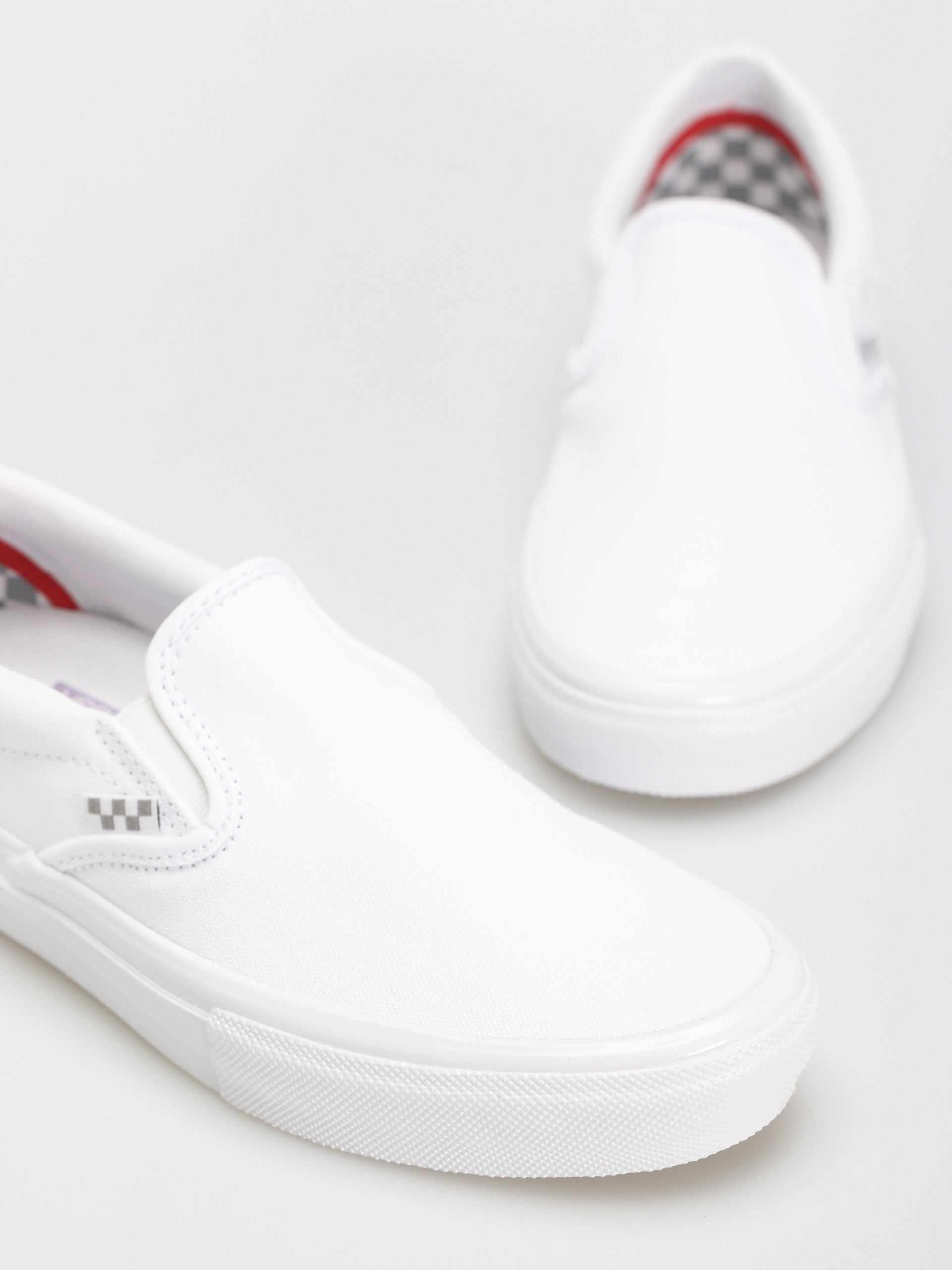 Buty Vans Skate Slip On (true white)