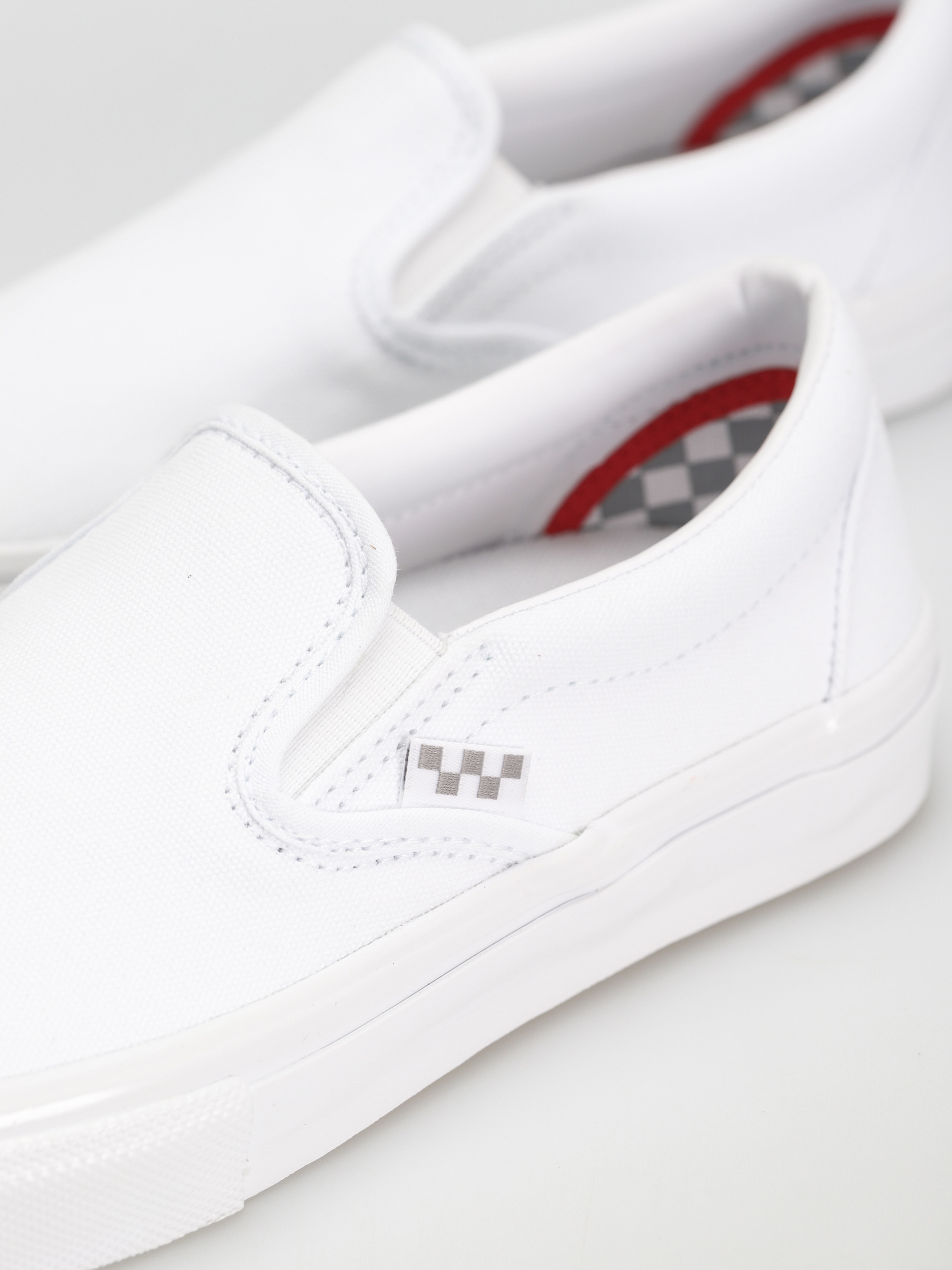 Buty Vans Skate Slip On (true white)