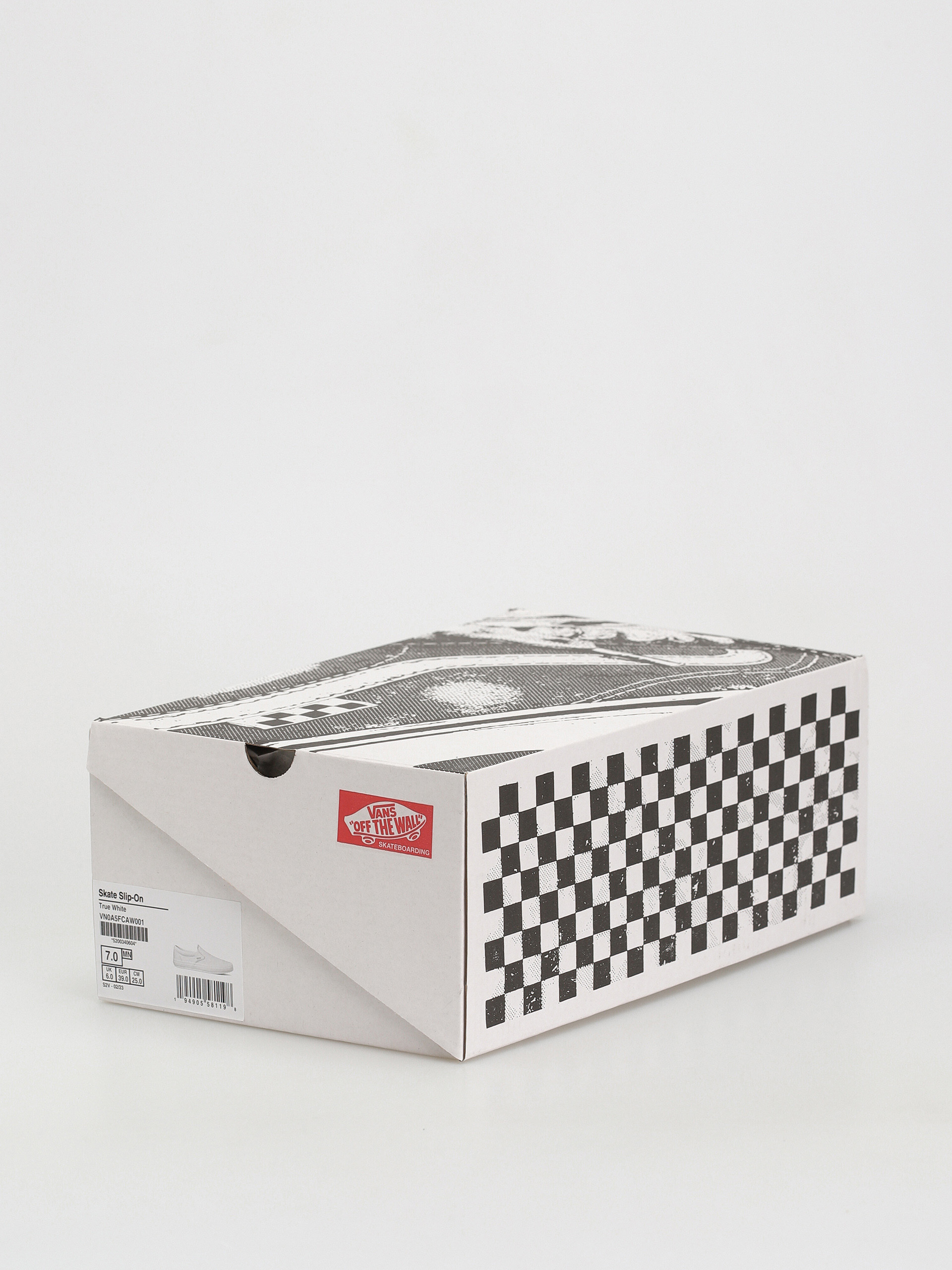 Buty Vans Skate Slip On (true white)