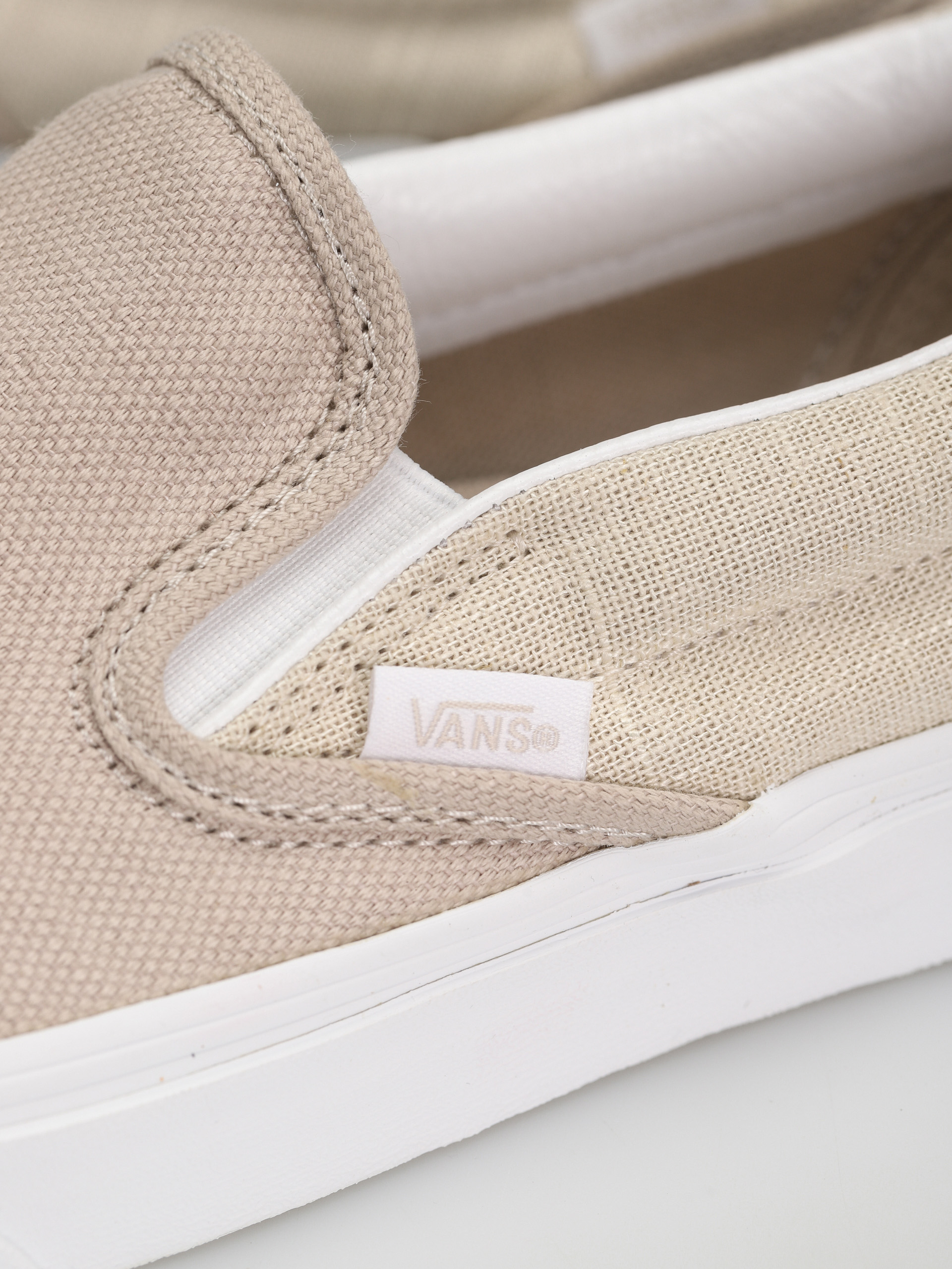 Buty Vans Classic Slip On (summer linen natural)
