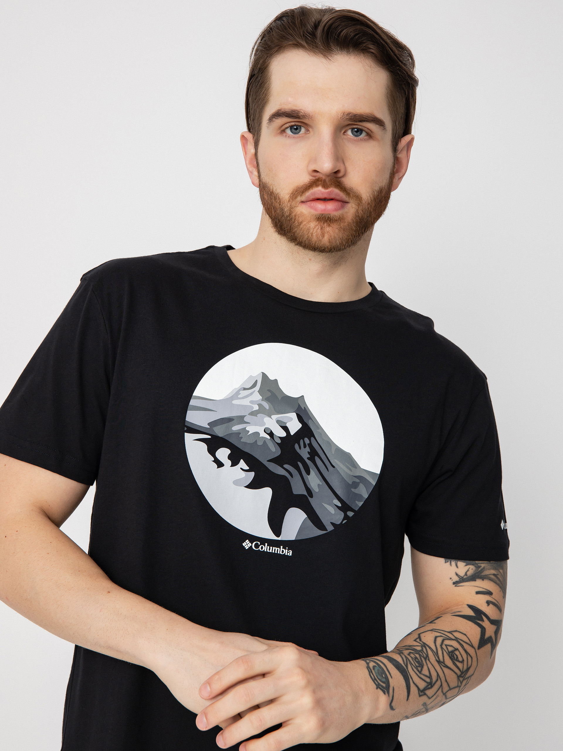 T-shirt Columbia Path Lake (black/scoped r)