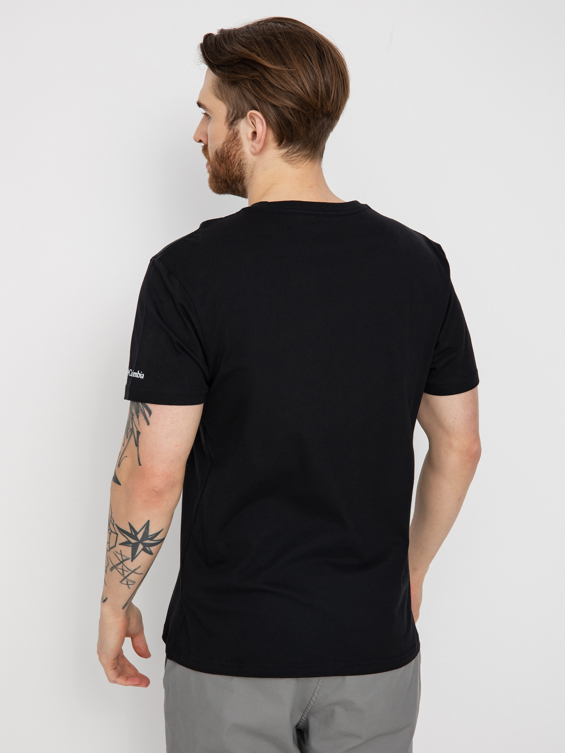 T-shirt Columbia Path Lake (black/scoped r)