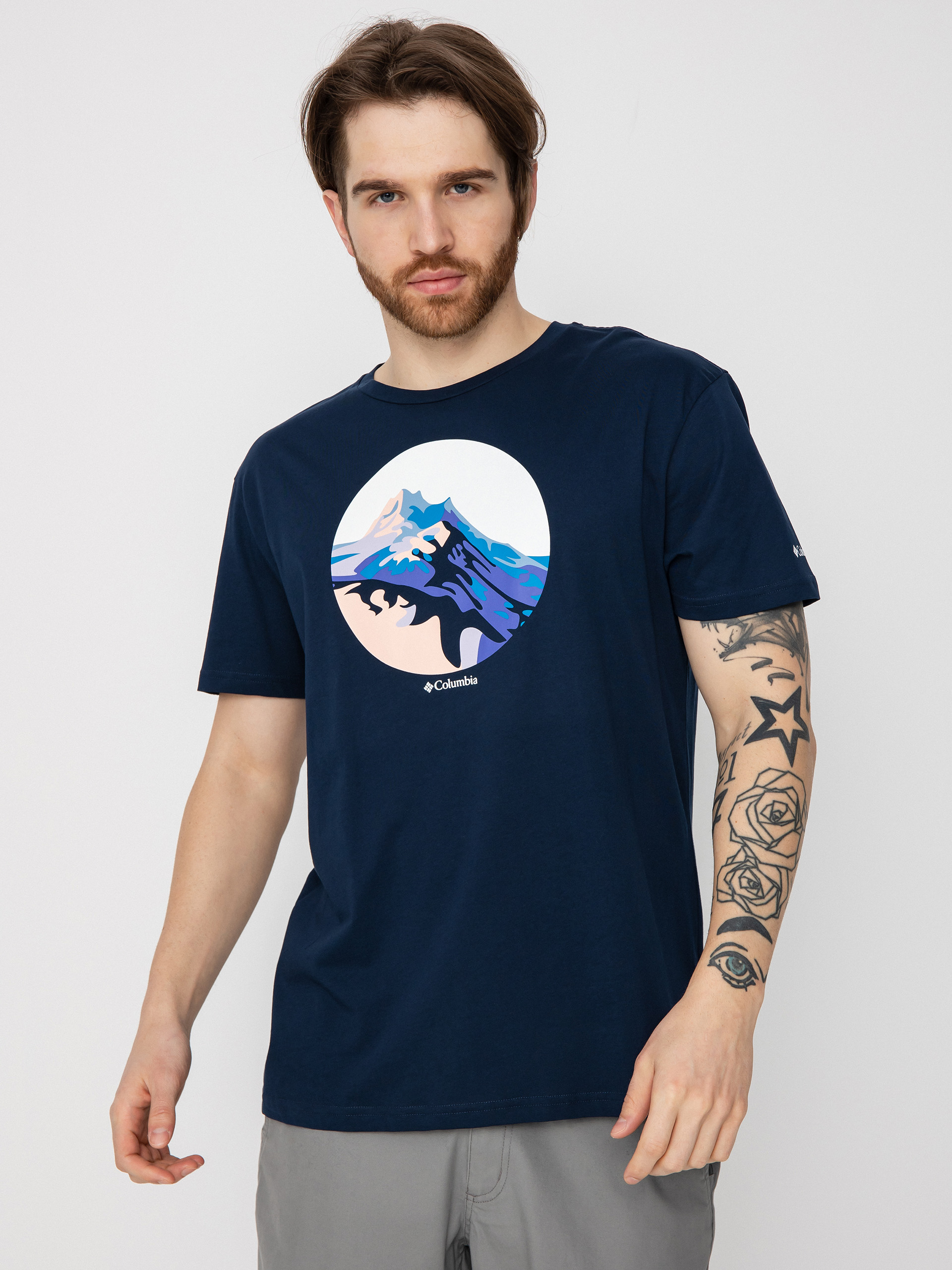 T-shirt Columbia Path Lake (collegiate/navy)