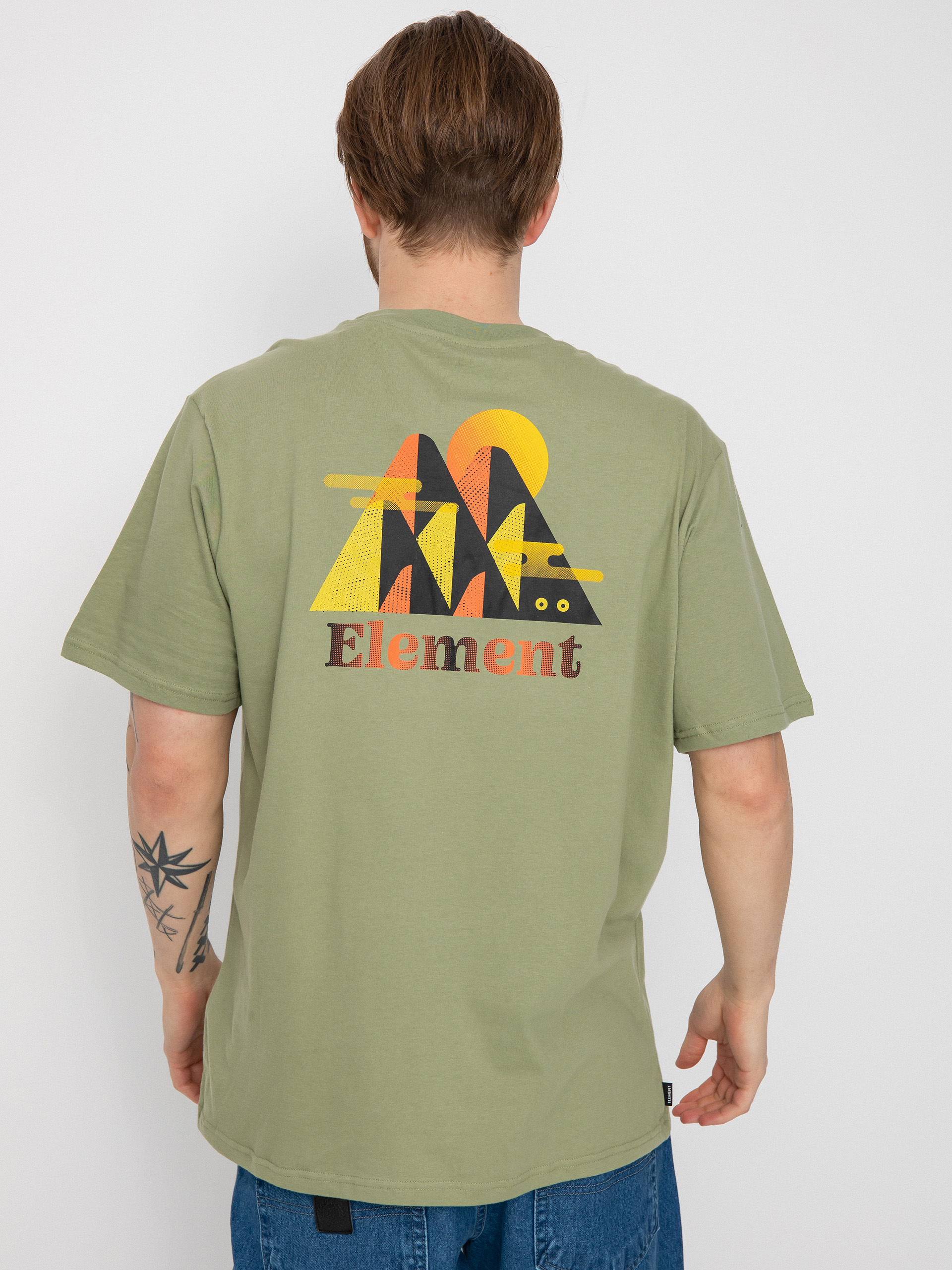 T-shirt Element Hills (oil green)