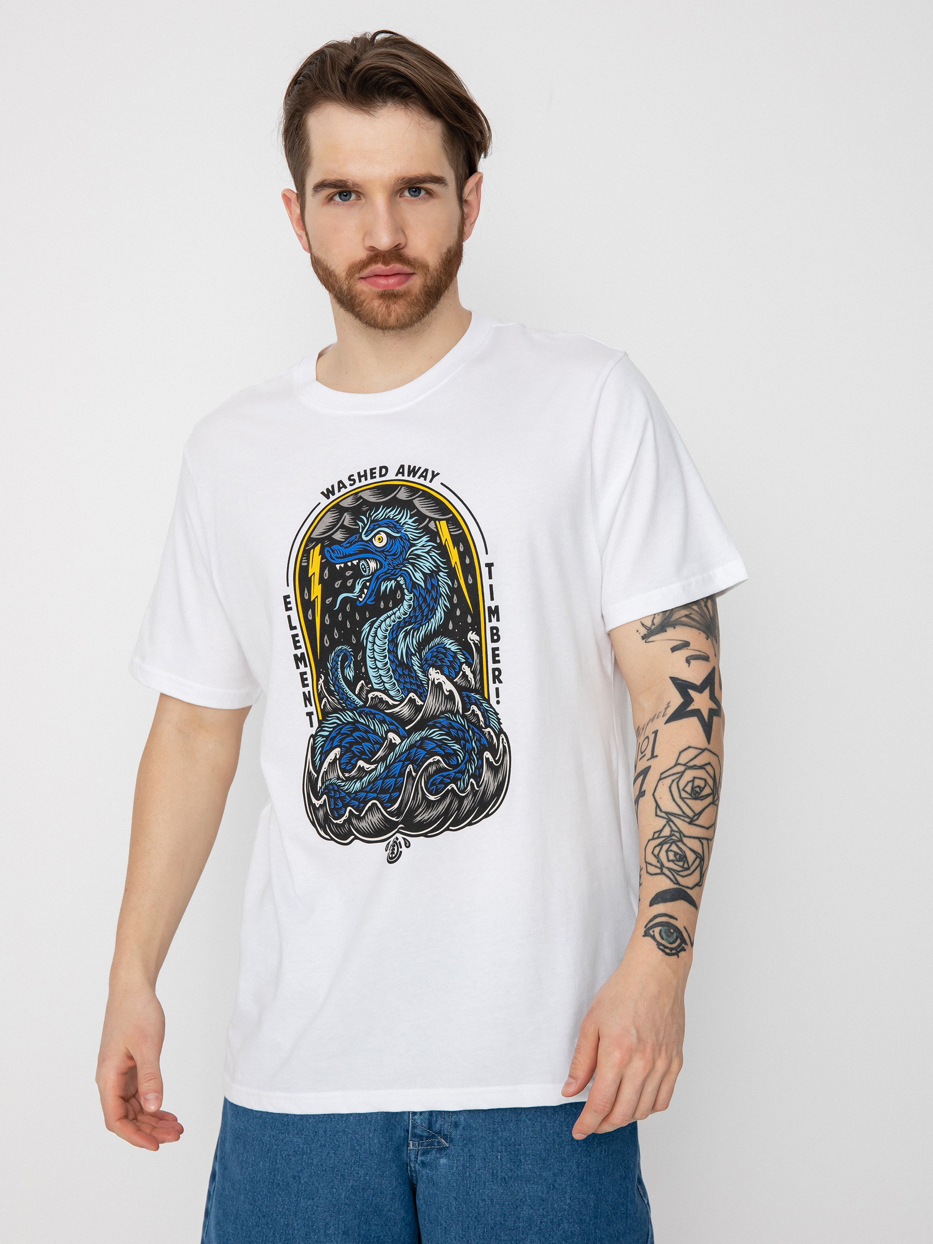 T-shirt Element From The Deep (optic white)