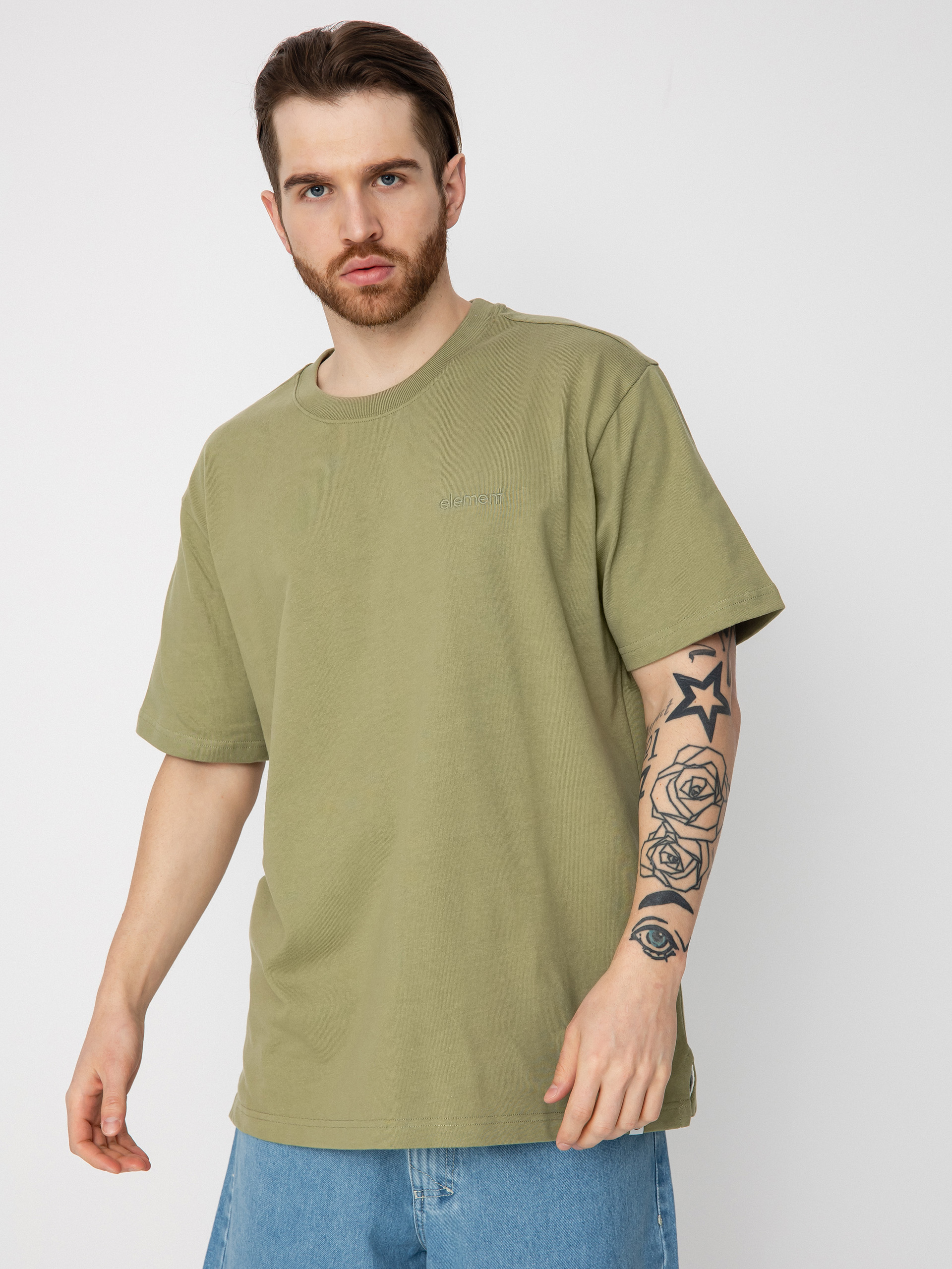 T-shirt Element Crail 3.0 (oil green)