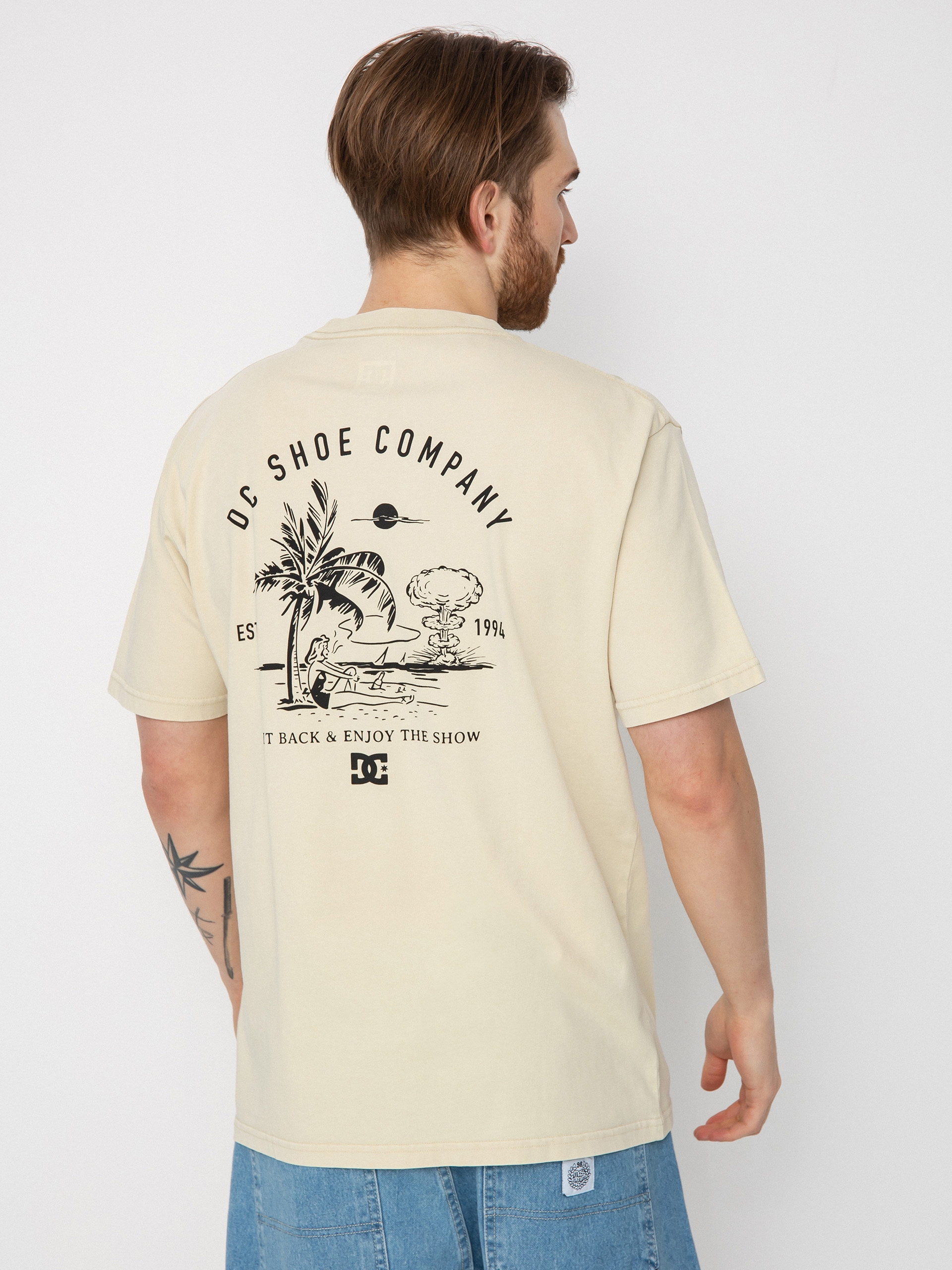 T-shirt DC Kickback (overcast acid wash)