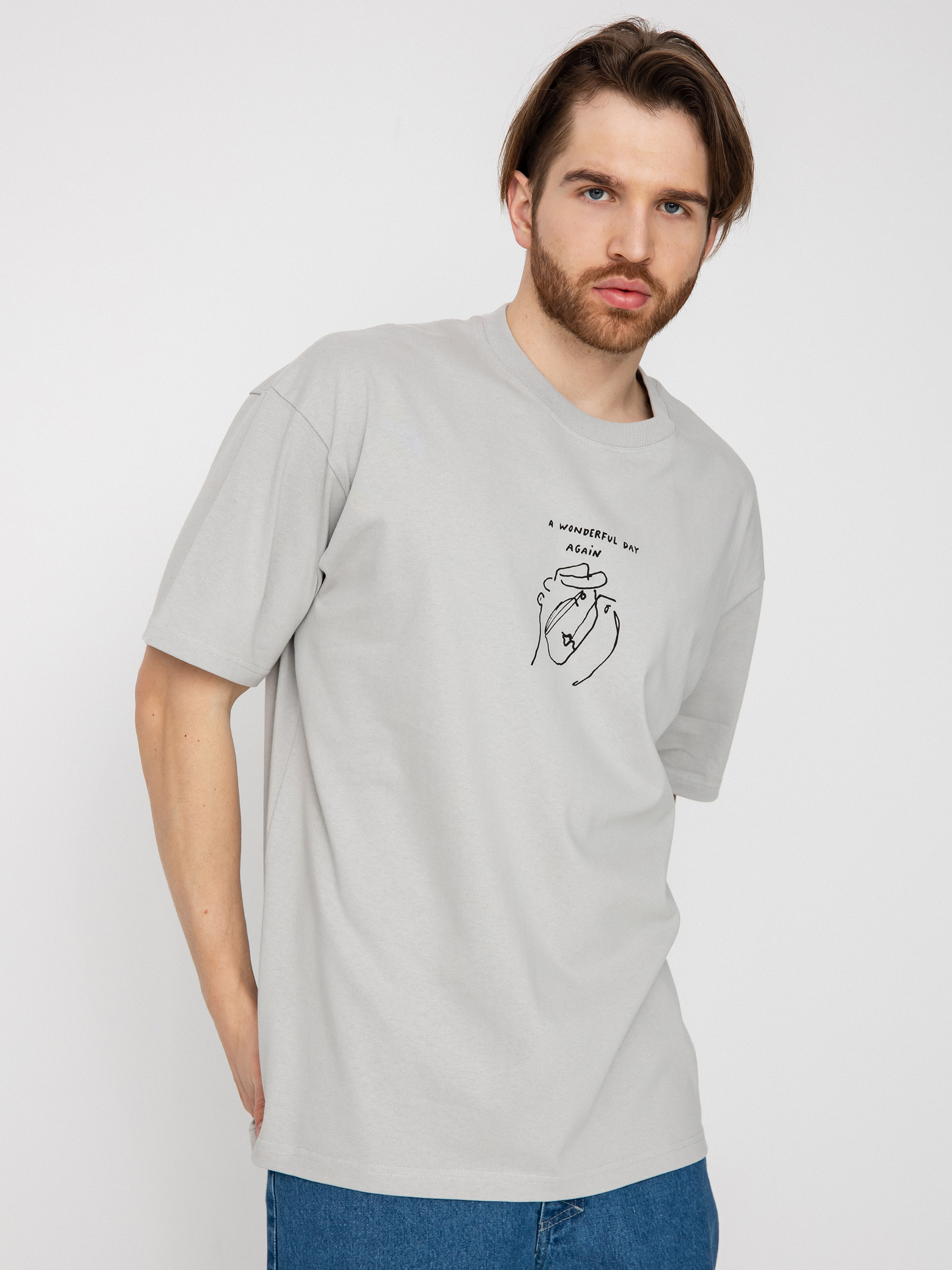 T-shirt Polar Skate Wonderful Day (silver)