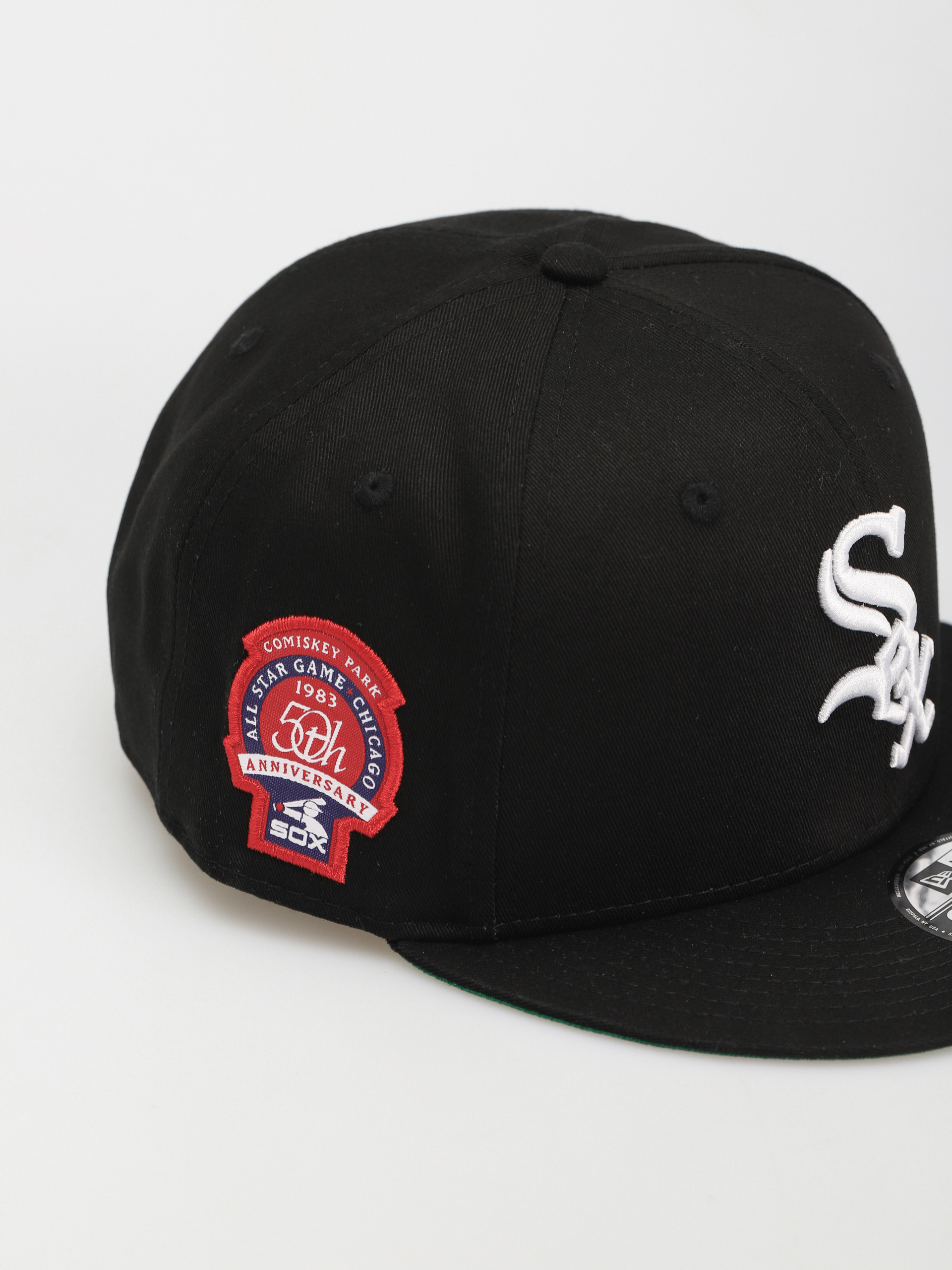 Czapka z daszkiem New Era Team Side Patch 9Fifty Chicago White Sox (black)