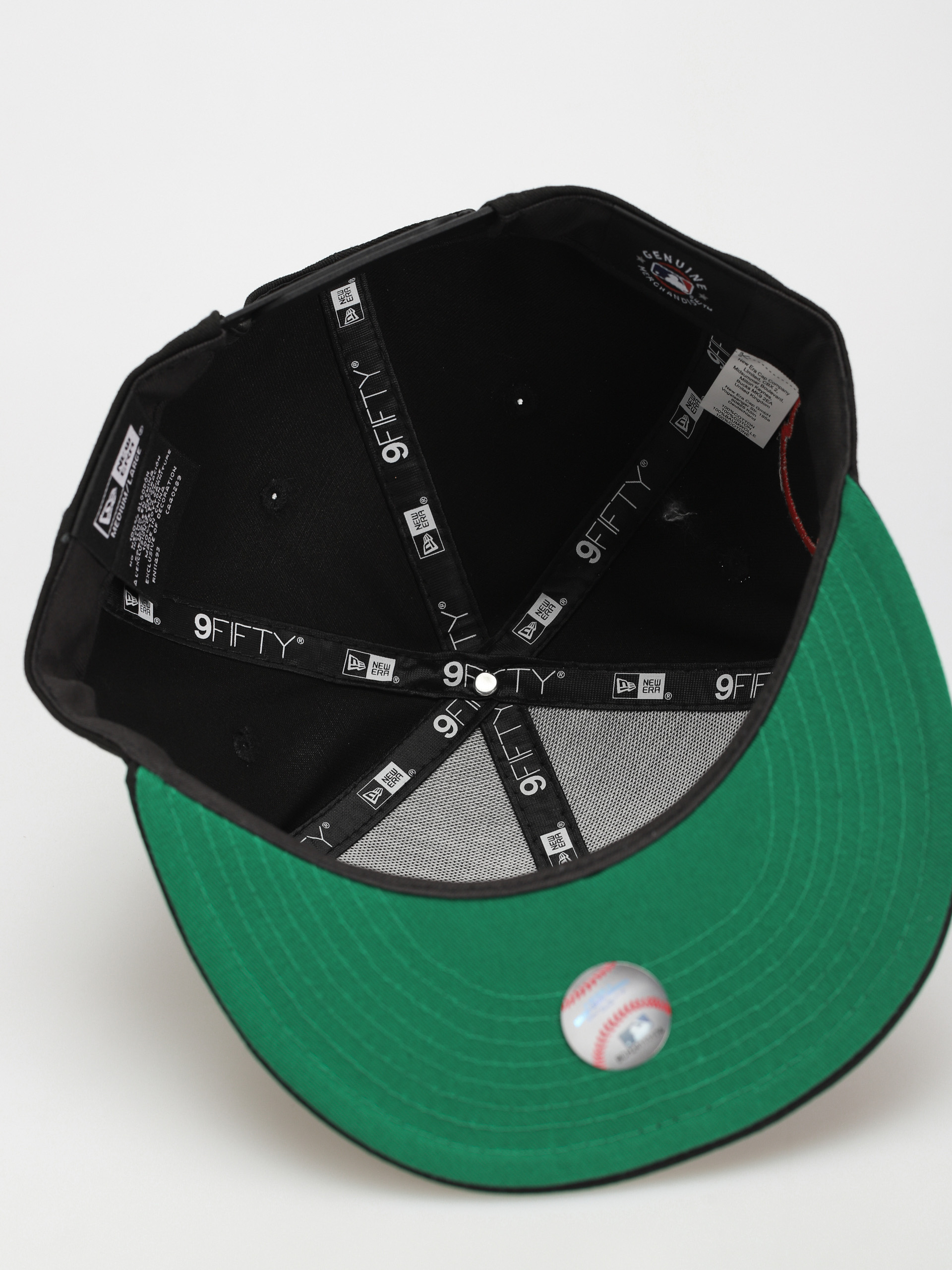 Czapka z daszkiem New Era Team Side Patch 9Fifty Chicago White Sox (black)