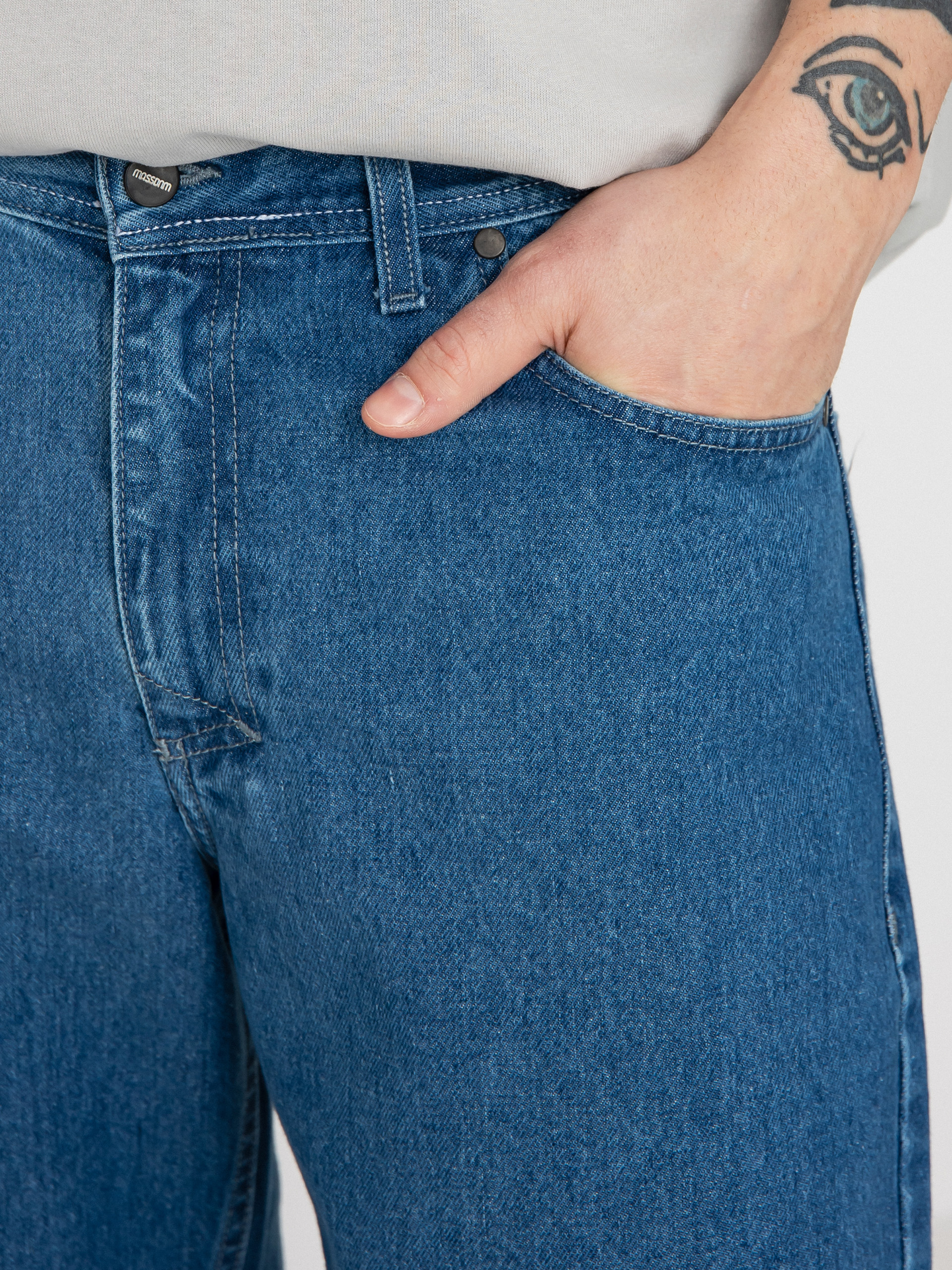 Szorty MassDnm Base Jeans (blue)