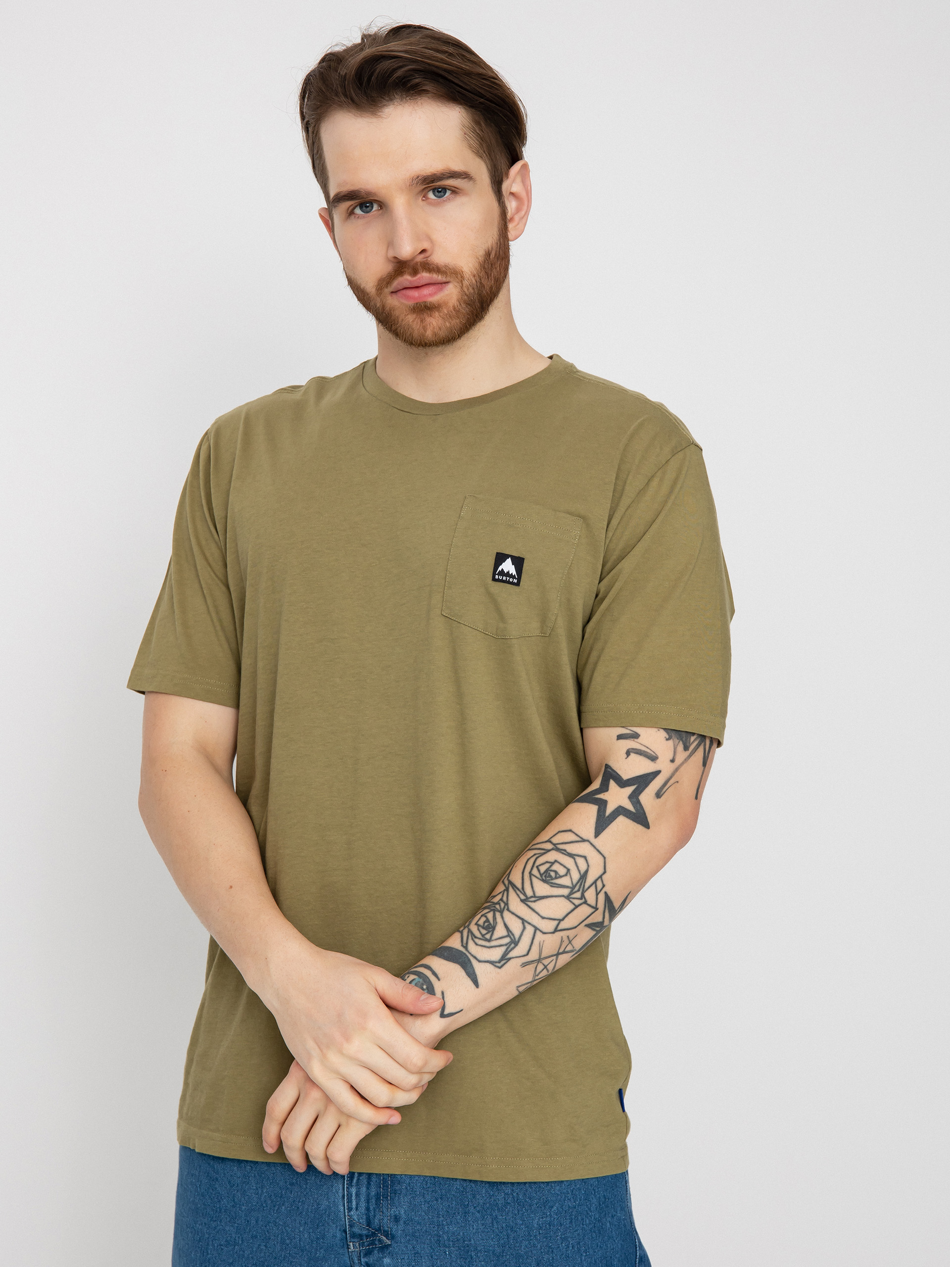 T-shirt Burton Colfax (martini olive)