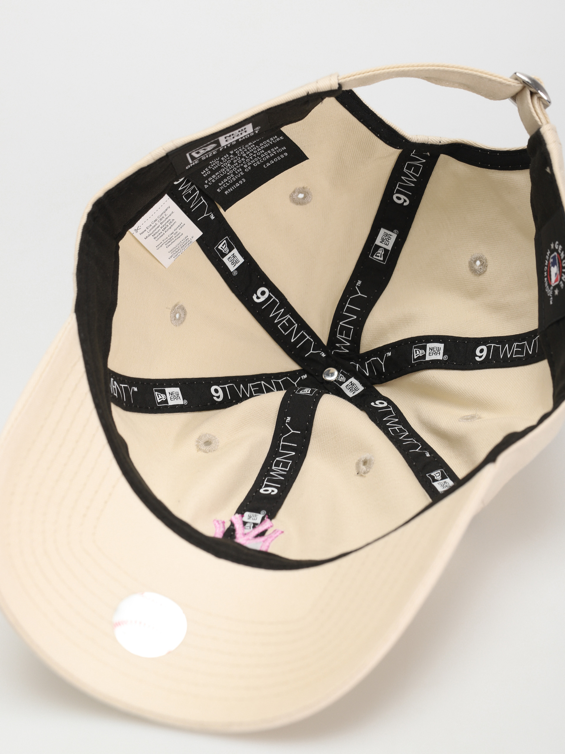 Czapka z daszkiem New Era Mini Logo 9Twenty New York Yankees (beige)