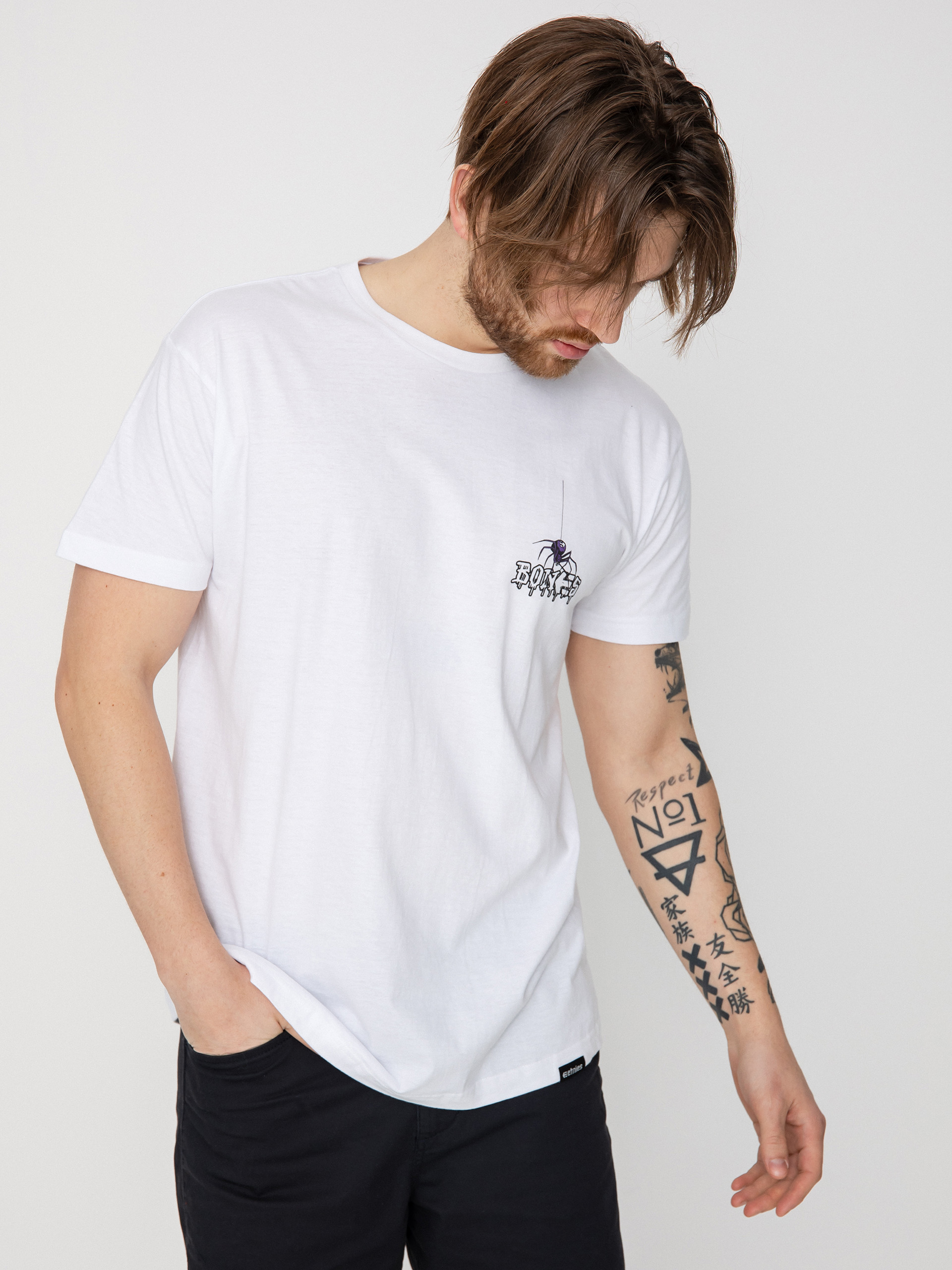 T-shirt Etnies Bones Joslin (white)